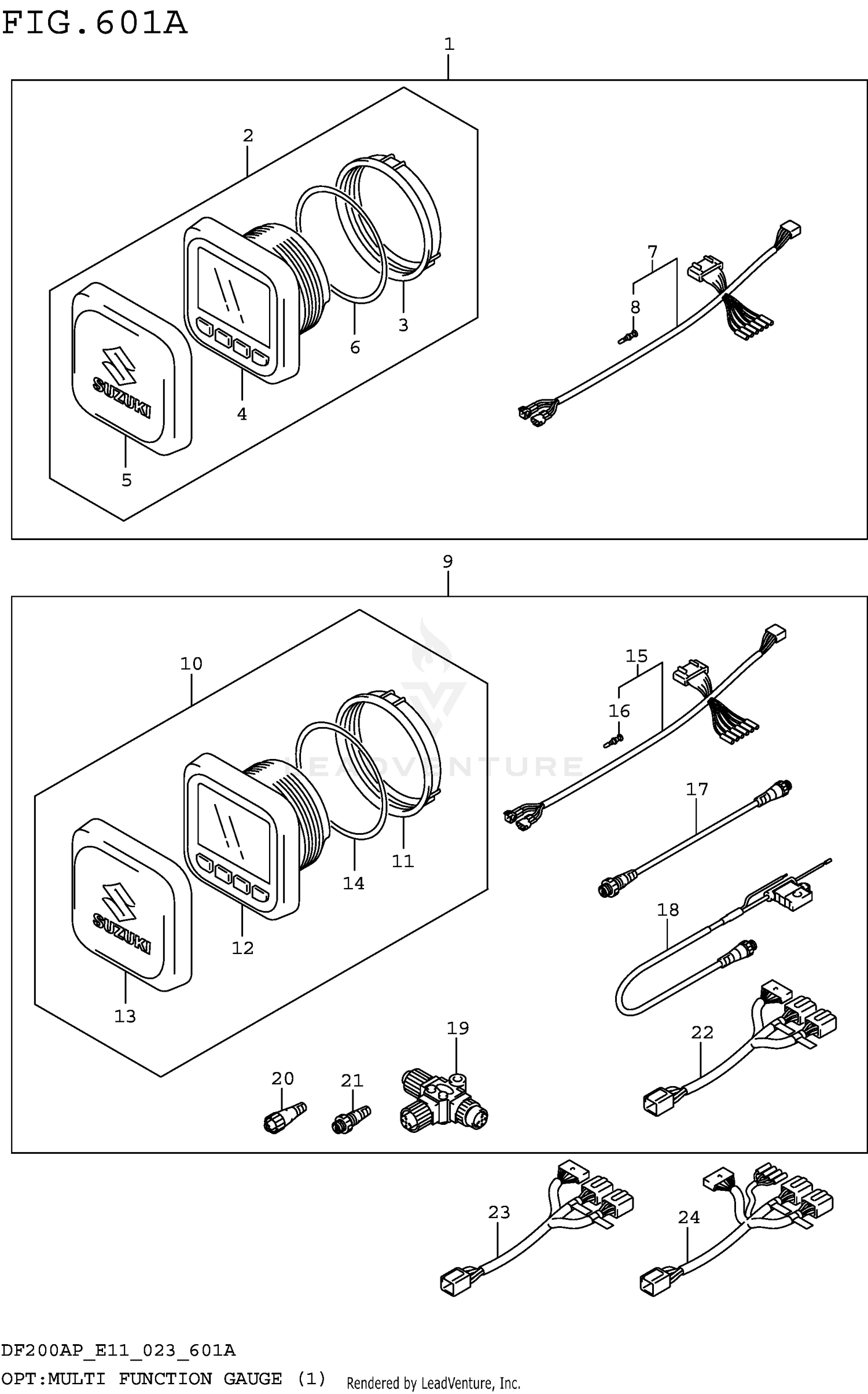 OPT:MULTI FUNCTION GAUGE (1) (020 021)