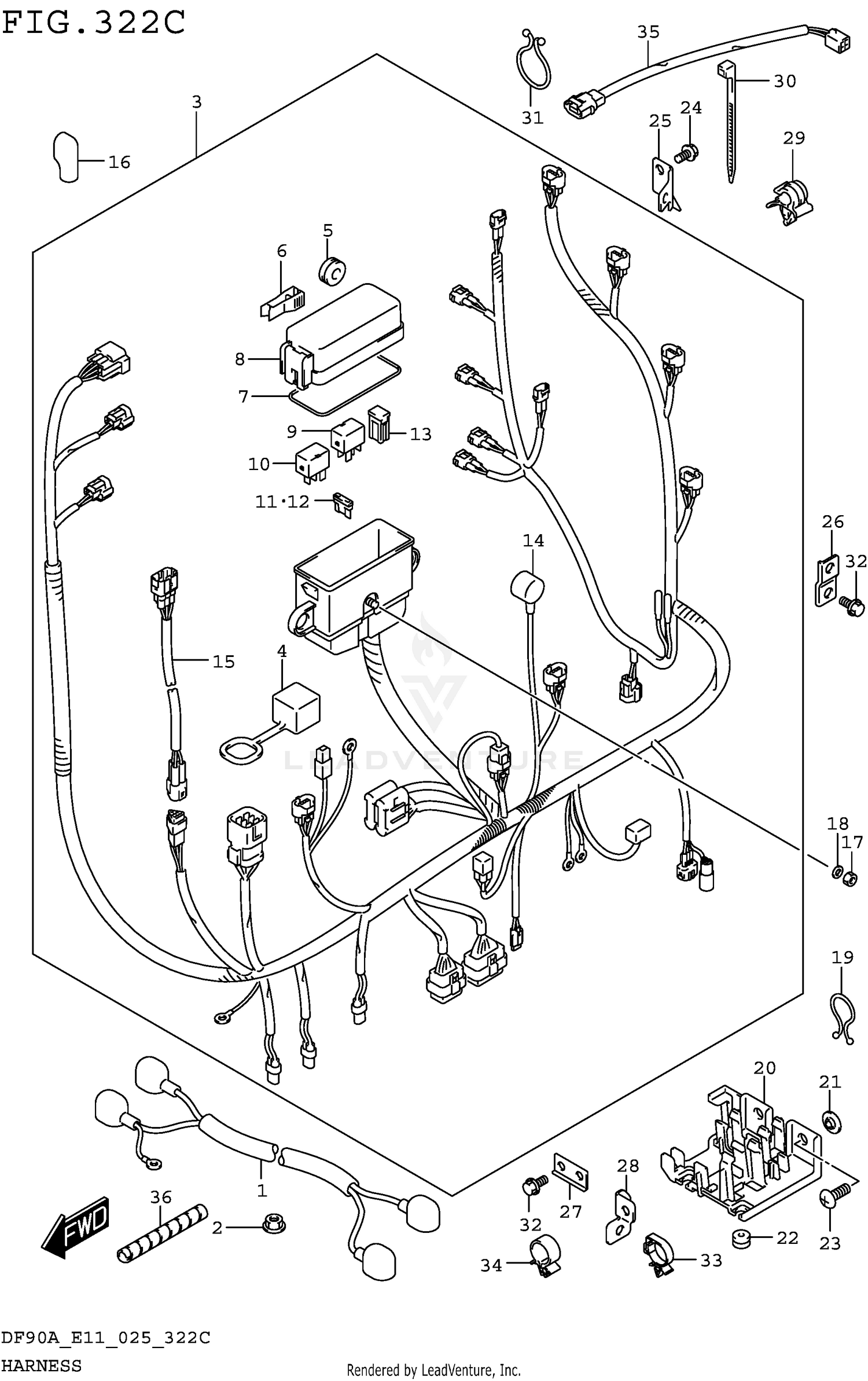 HARNESS (DF100B)