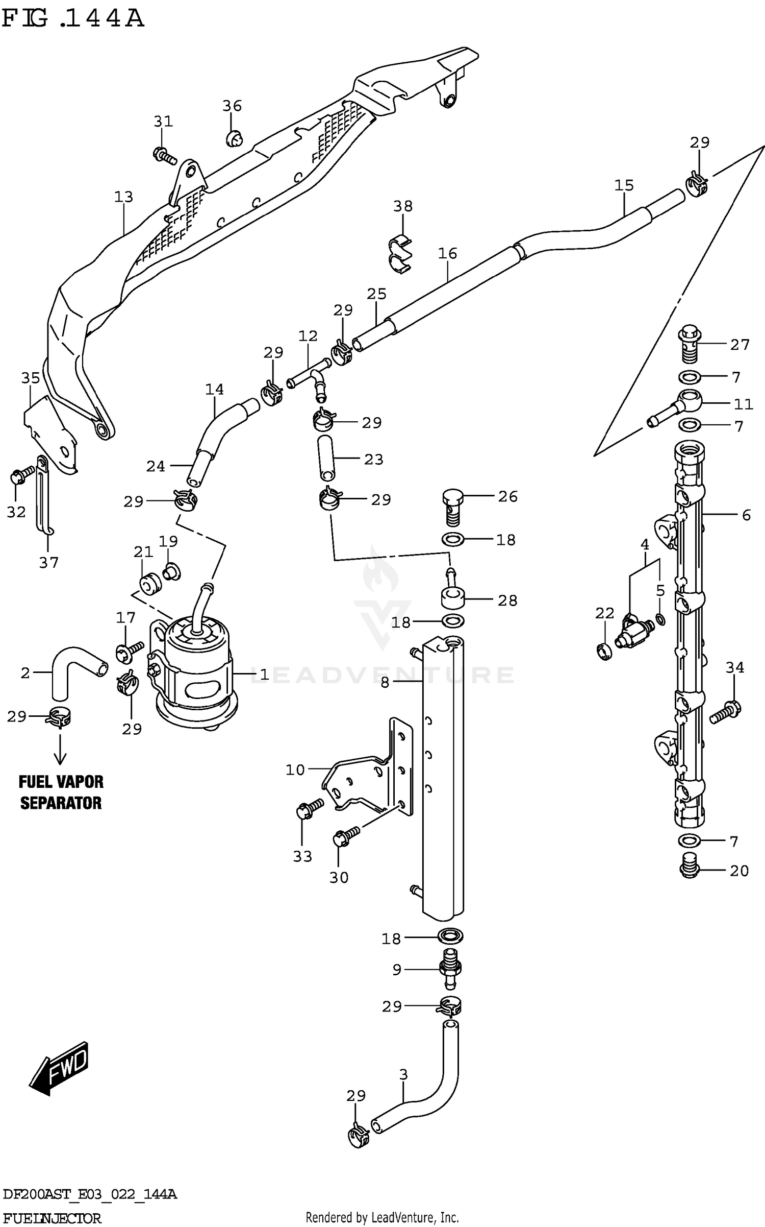 Assembly diagram
