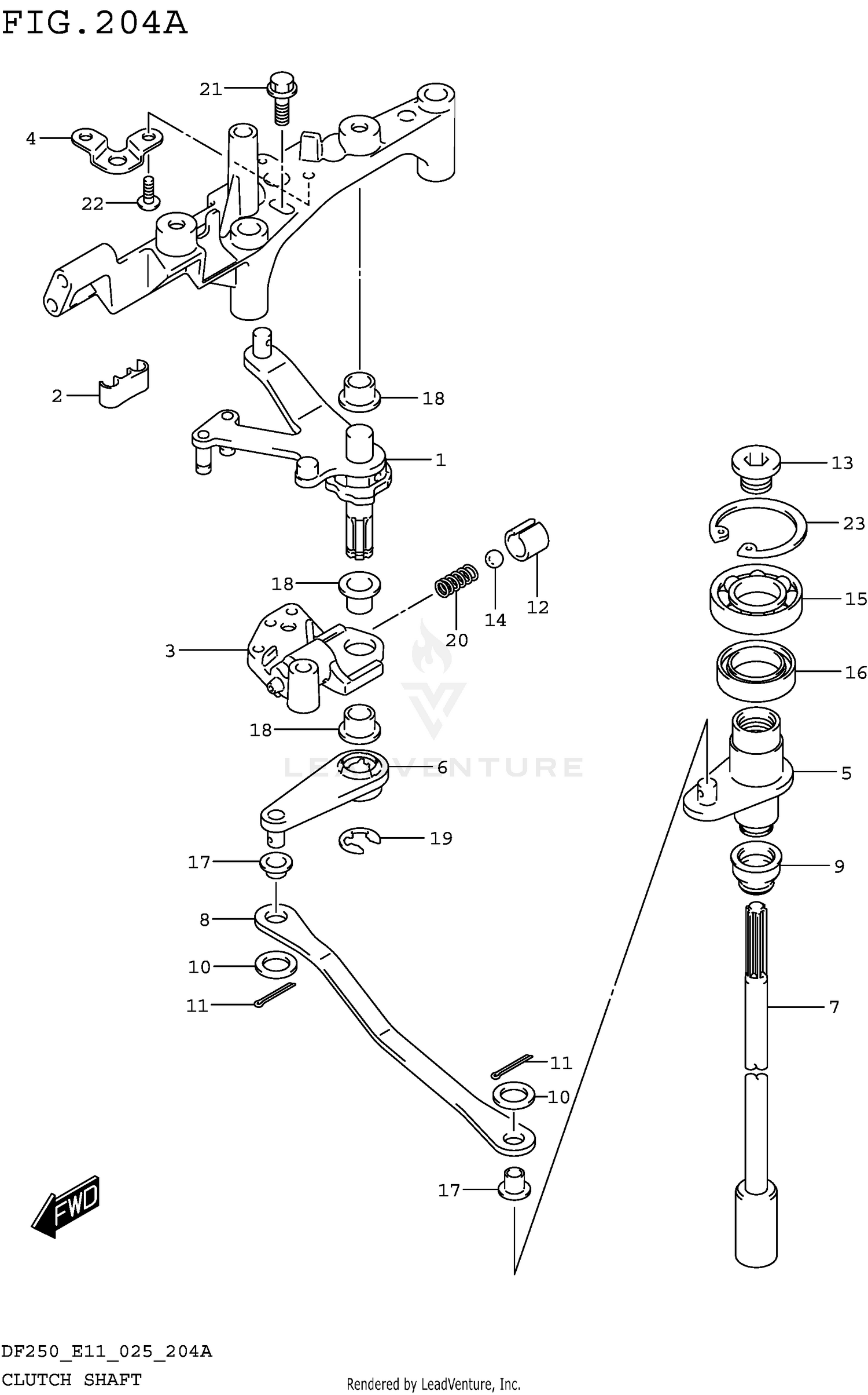CLUTCH SHAFT