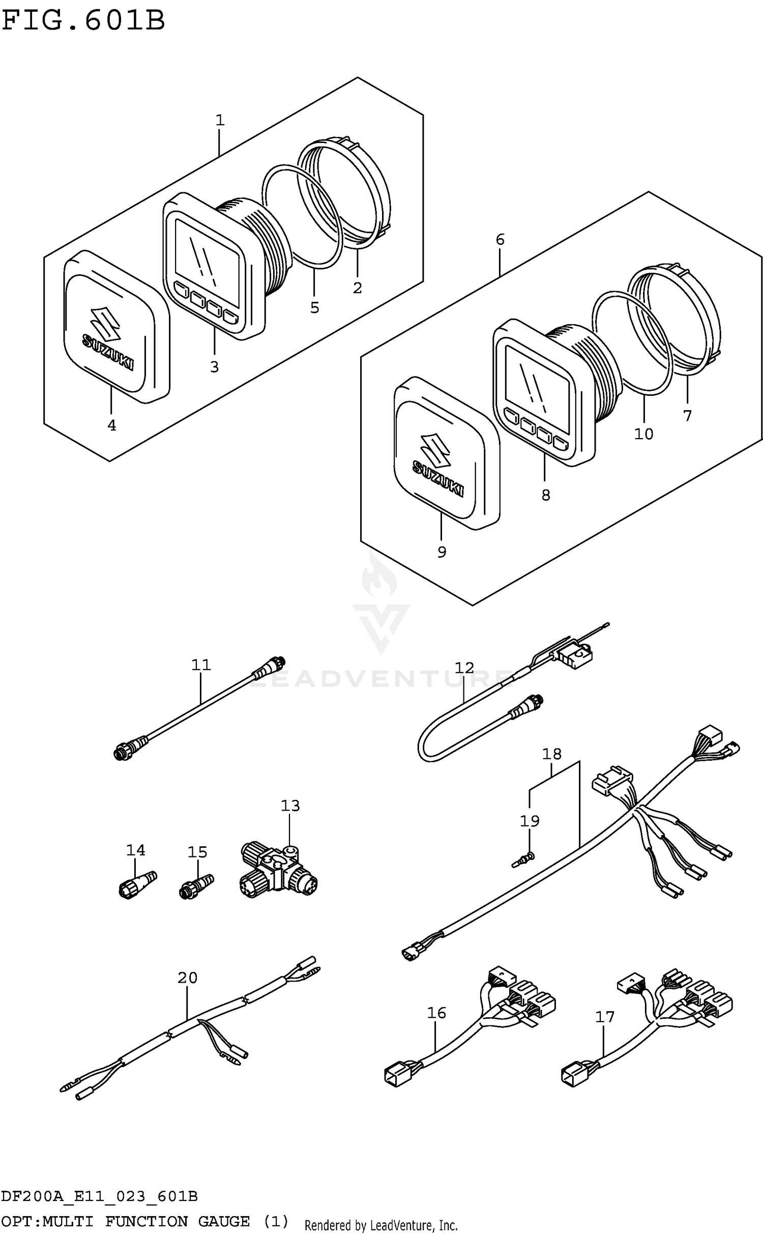 OPT:MULTI FUNCTION GAUGE (1) (022)