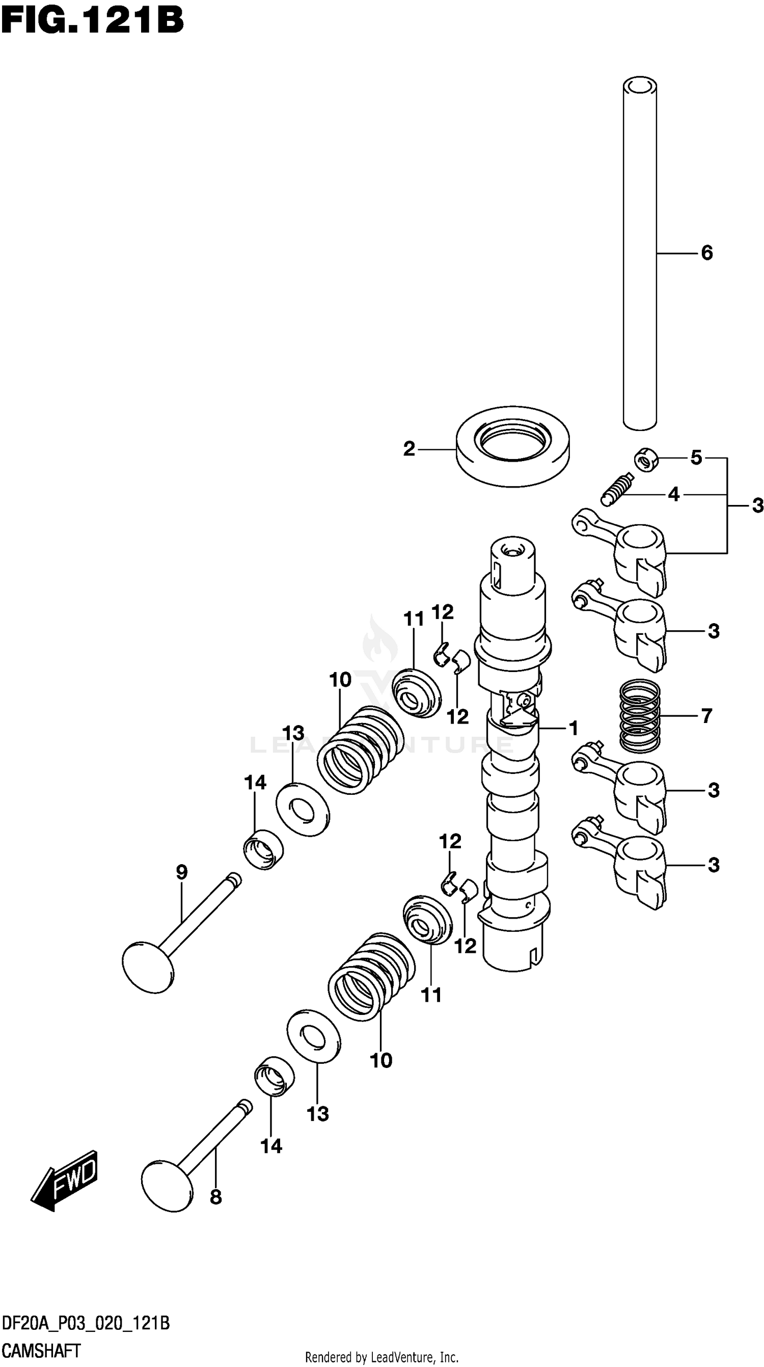 CAMSHAFT (ELECTRIC STARTER)