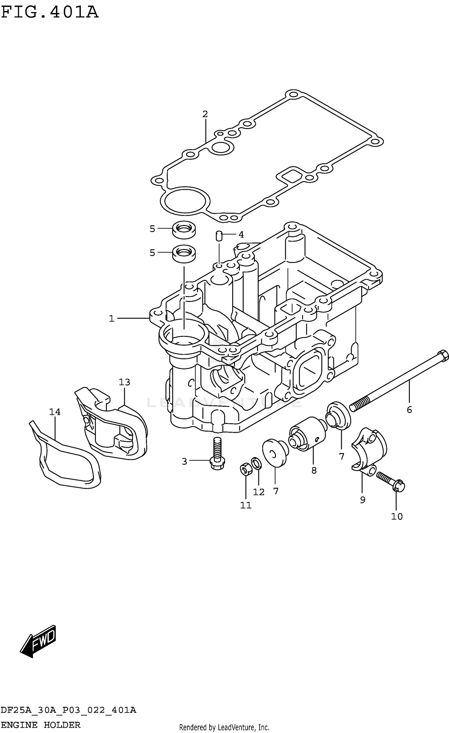 ENGINE HOLDER