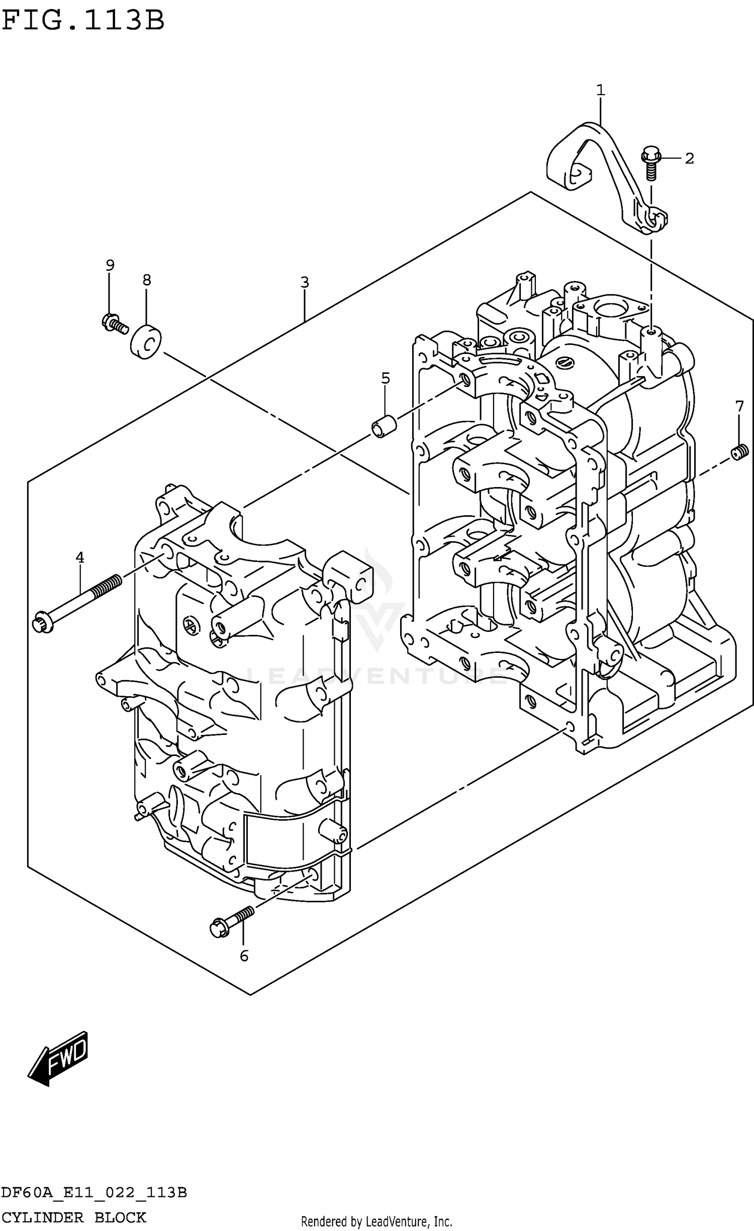 CYLINDER BLOCK (022)