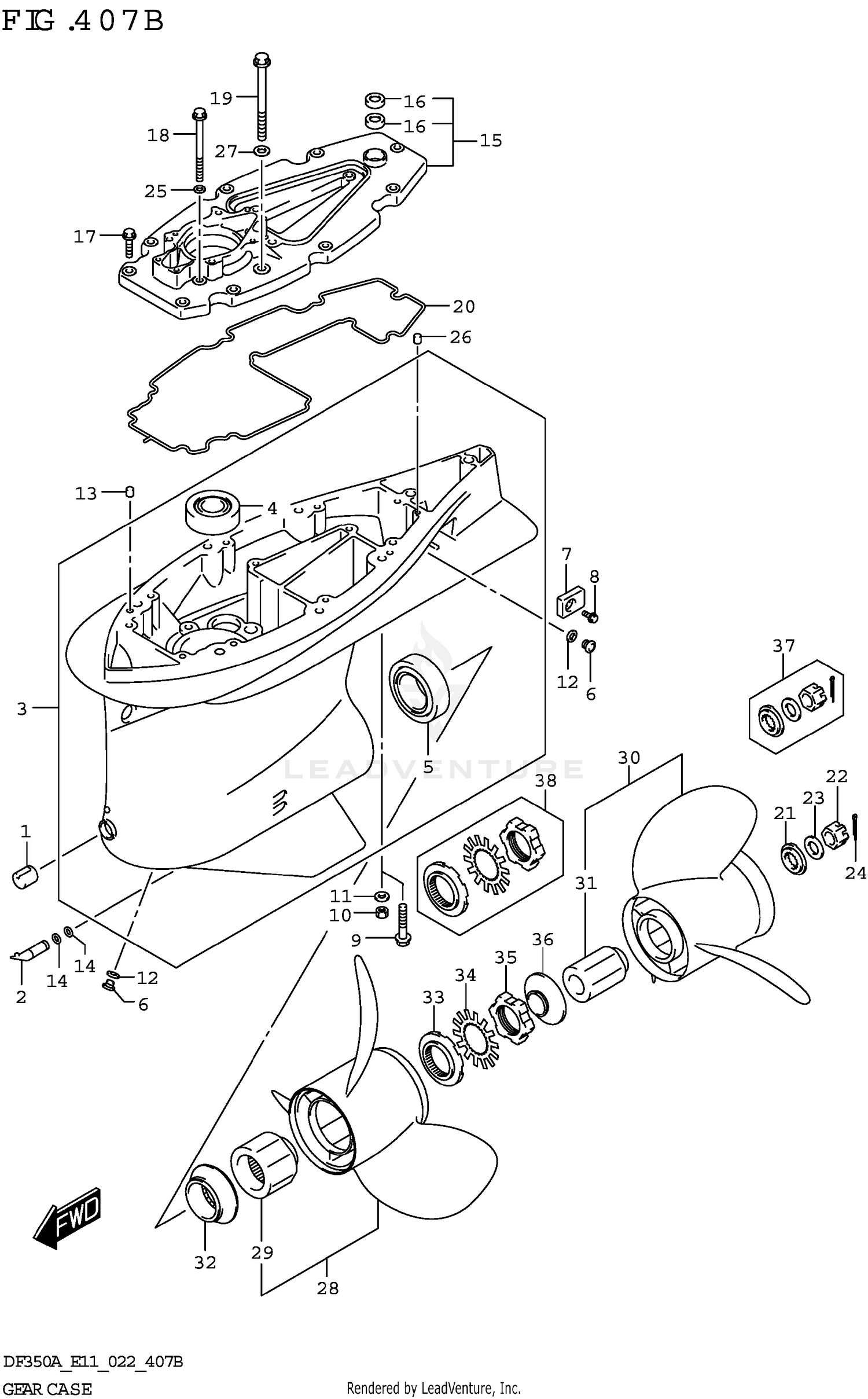 GEAR CASE (DF300B)