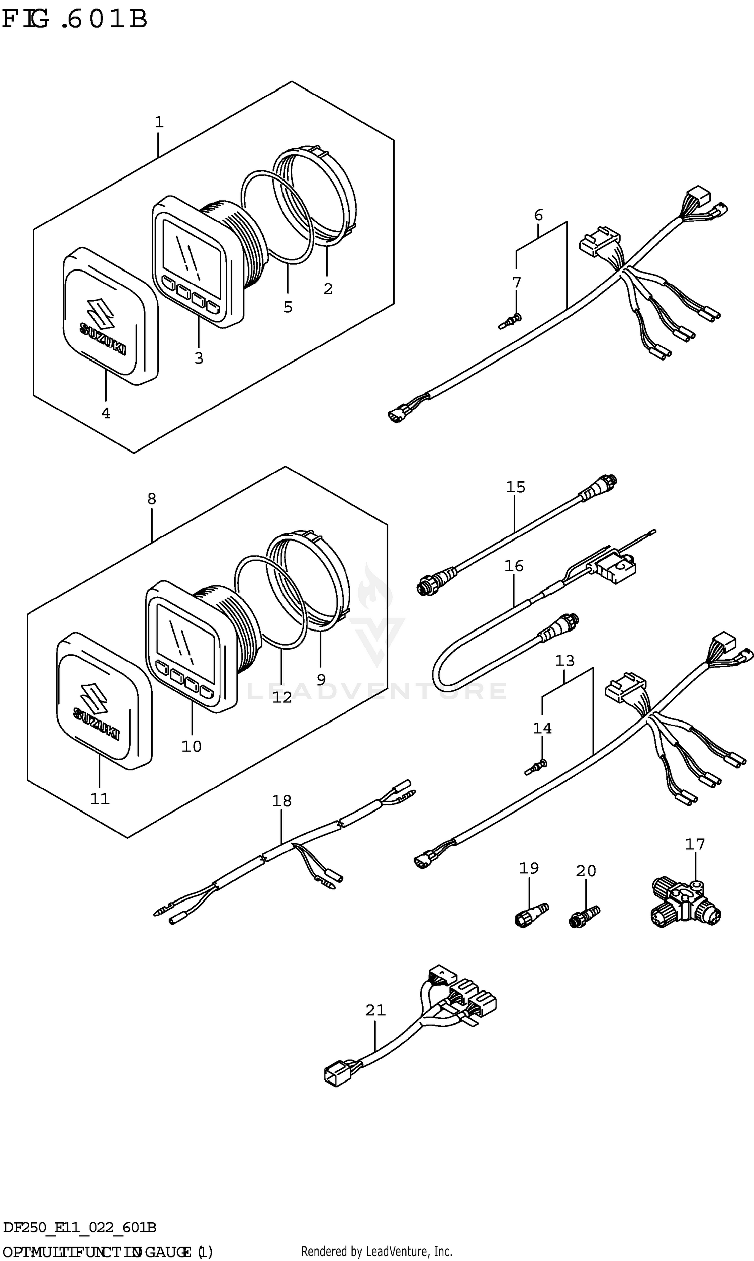 OPT:MULTI FUNCTION GAUGE (1) (022)