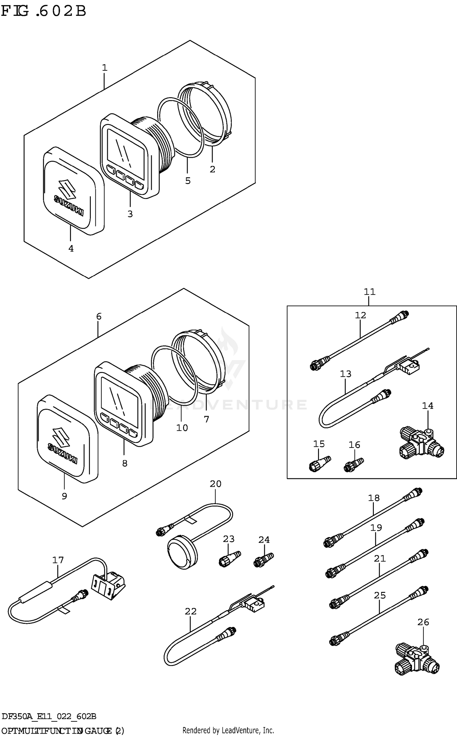 OPT:MULTI FUNCTION GAUGE (2) (022)