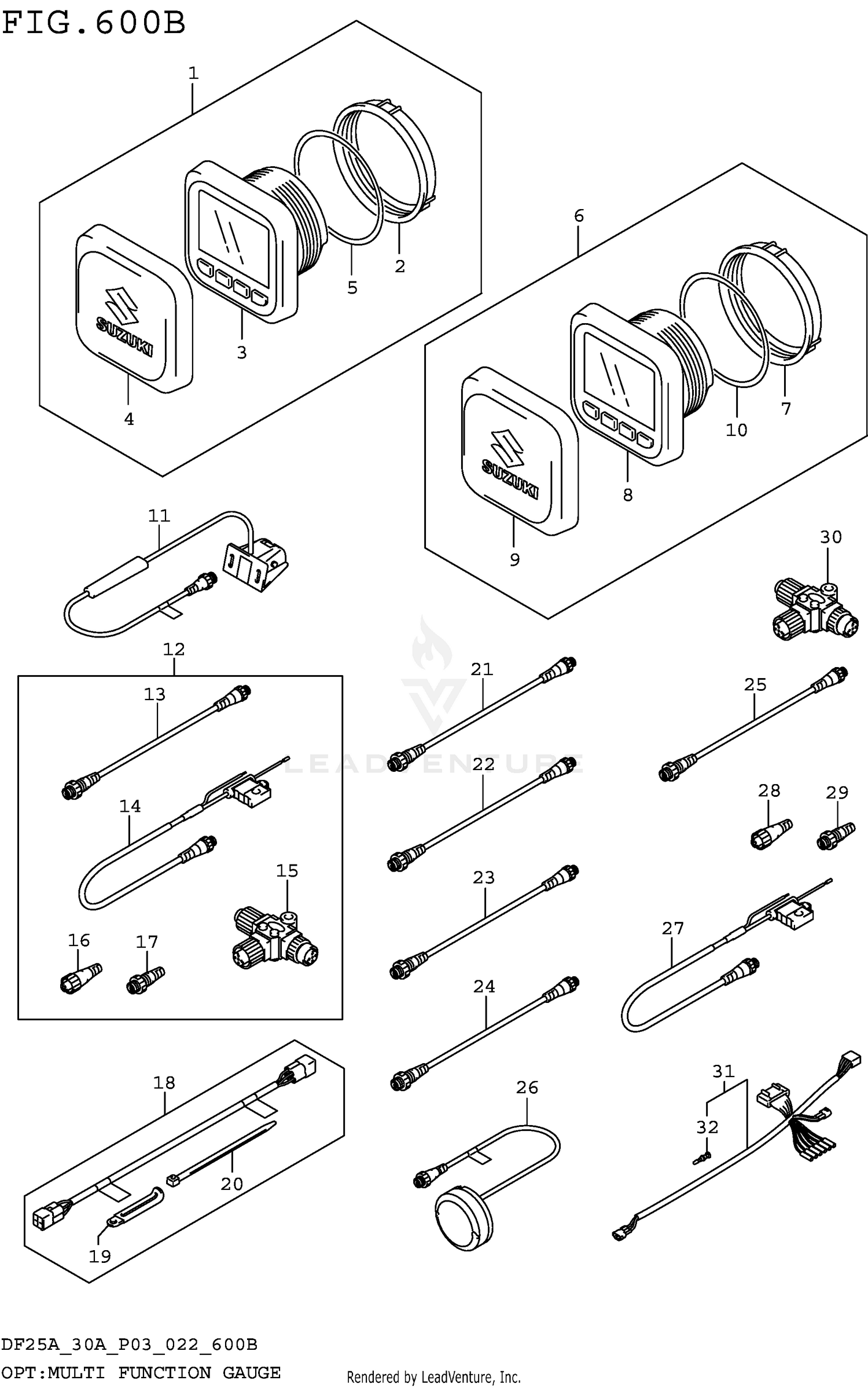 OPT:MULTI FUNCTION GAUGE (022)