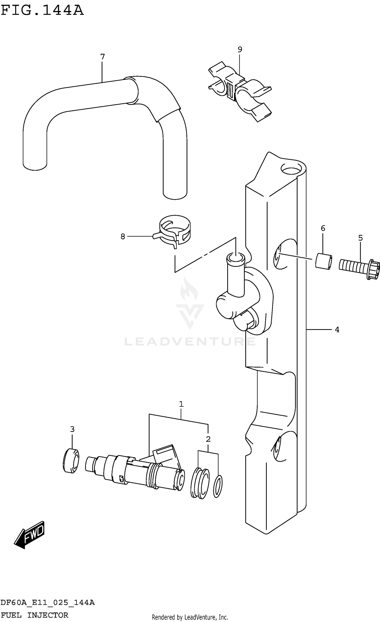 FUEL INJECTOR (E01 E03 E11 E34)