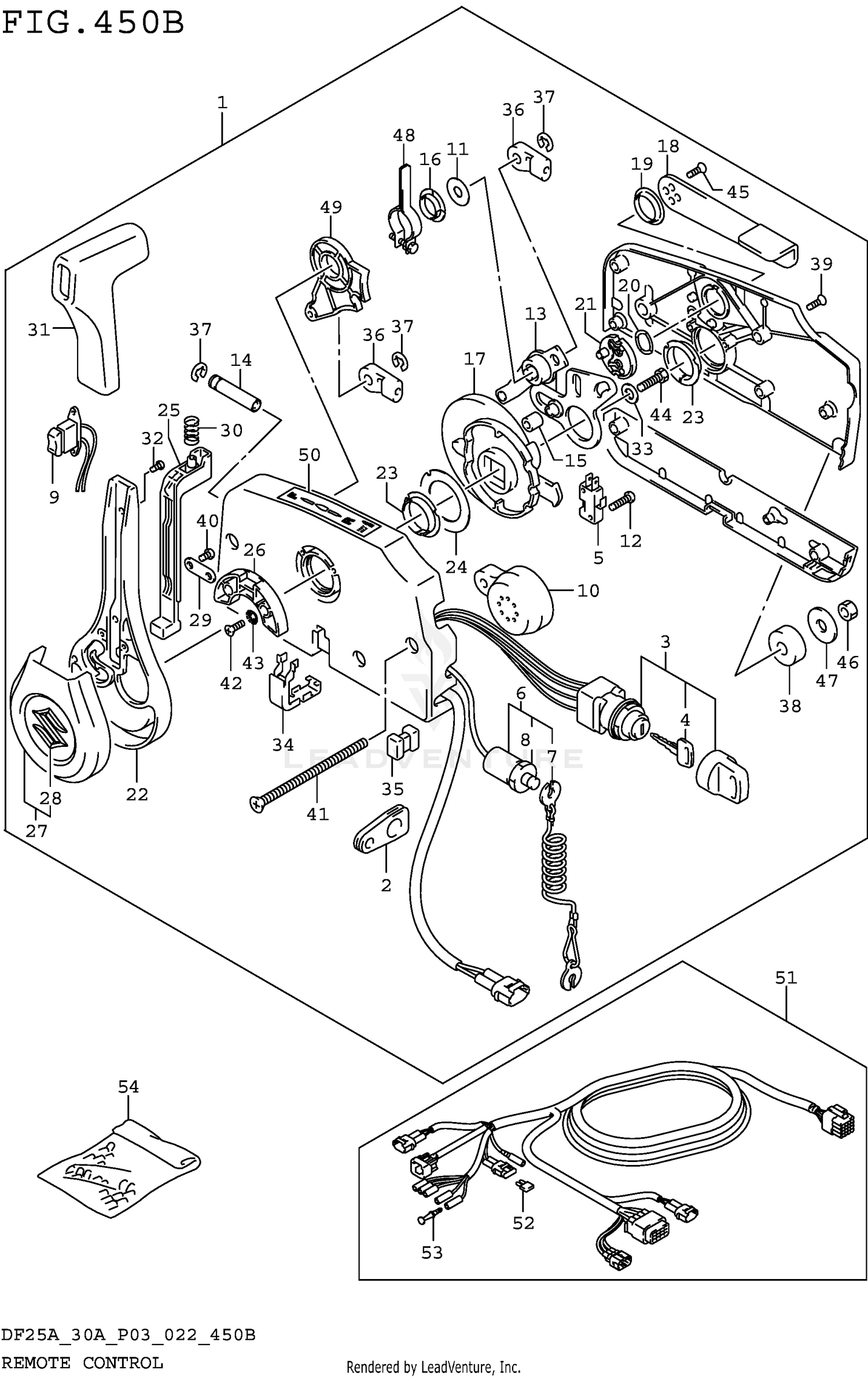 REMOTE CONTROL (022:(DF25AT DF30AT))