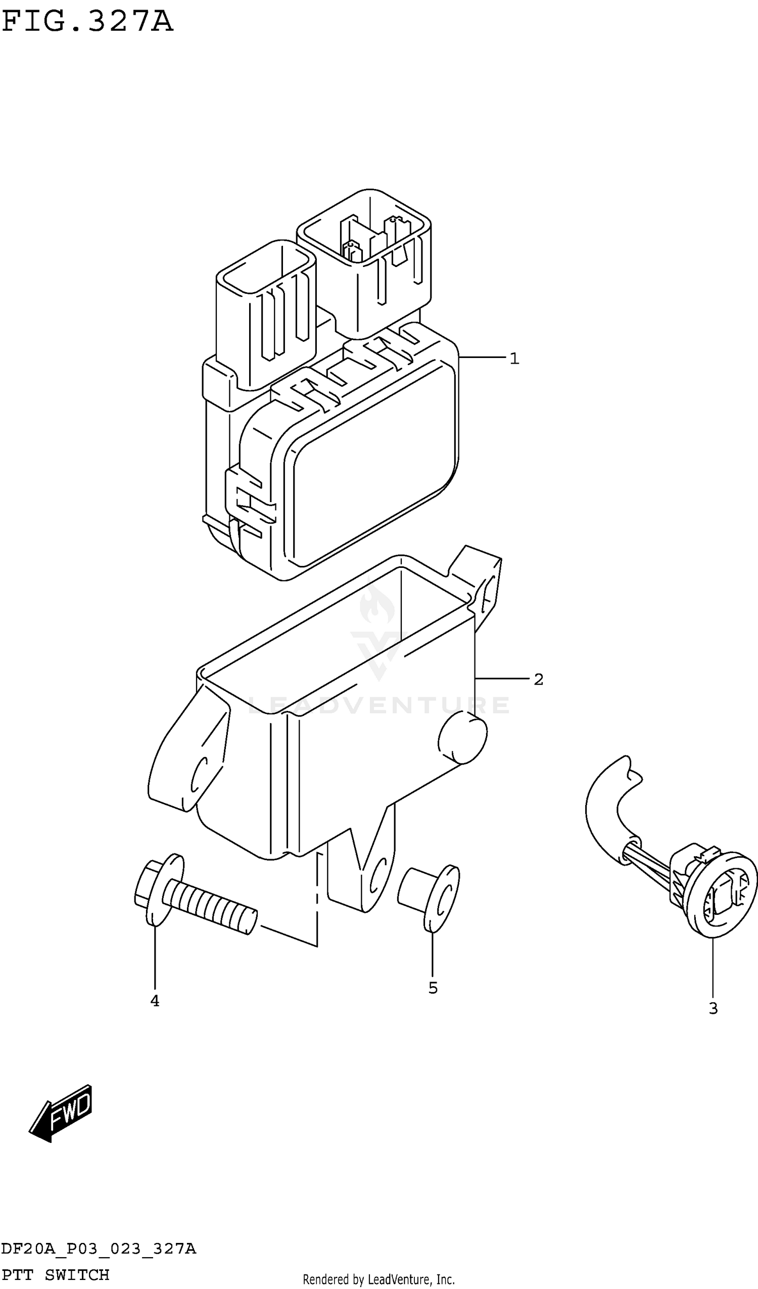 PTT SWITCH (DF9.9BT DF20AT)