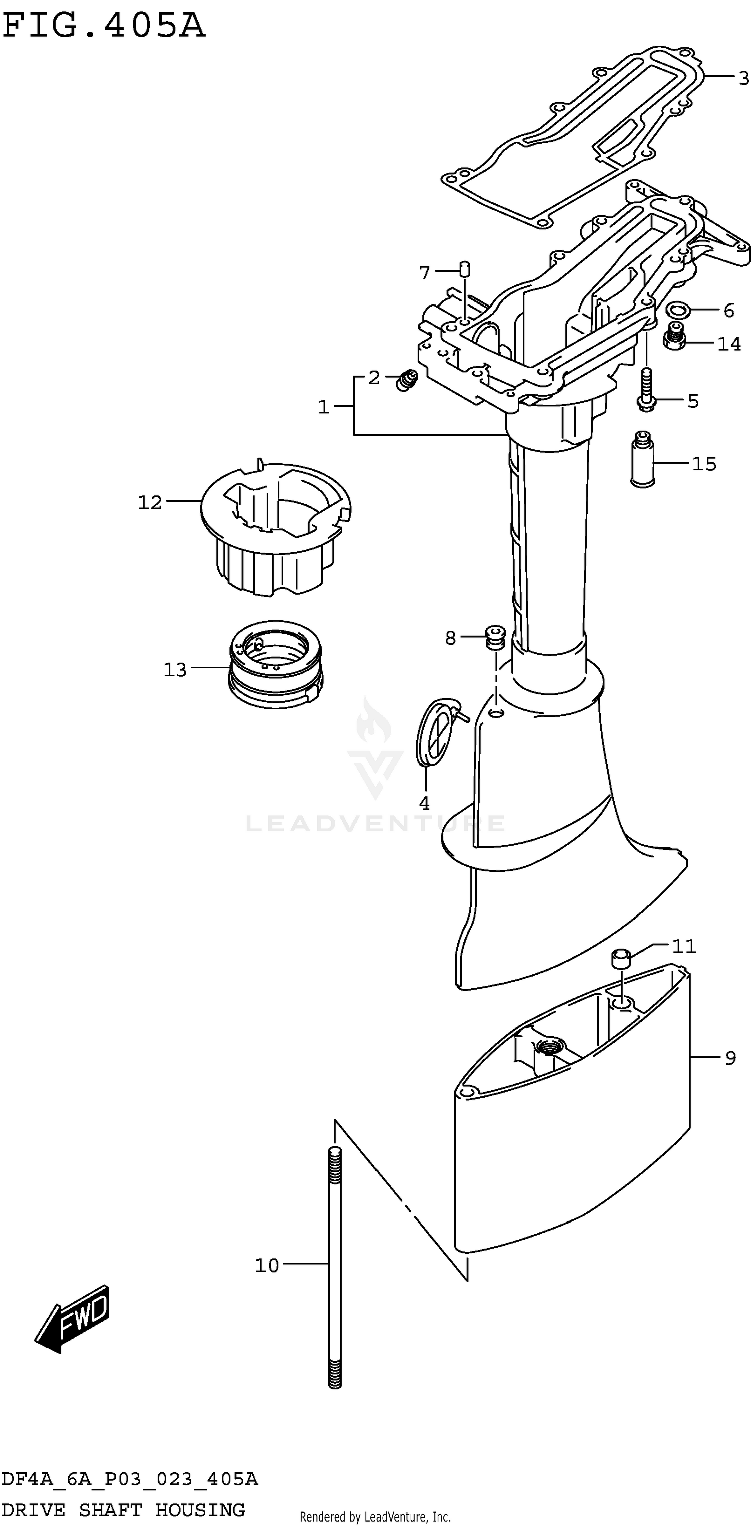 DRIVE SHAFT HOUSING