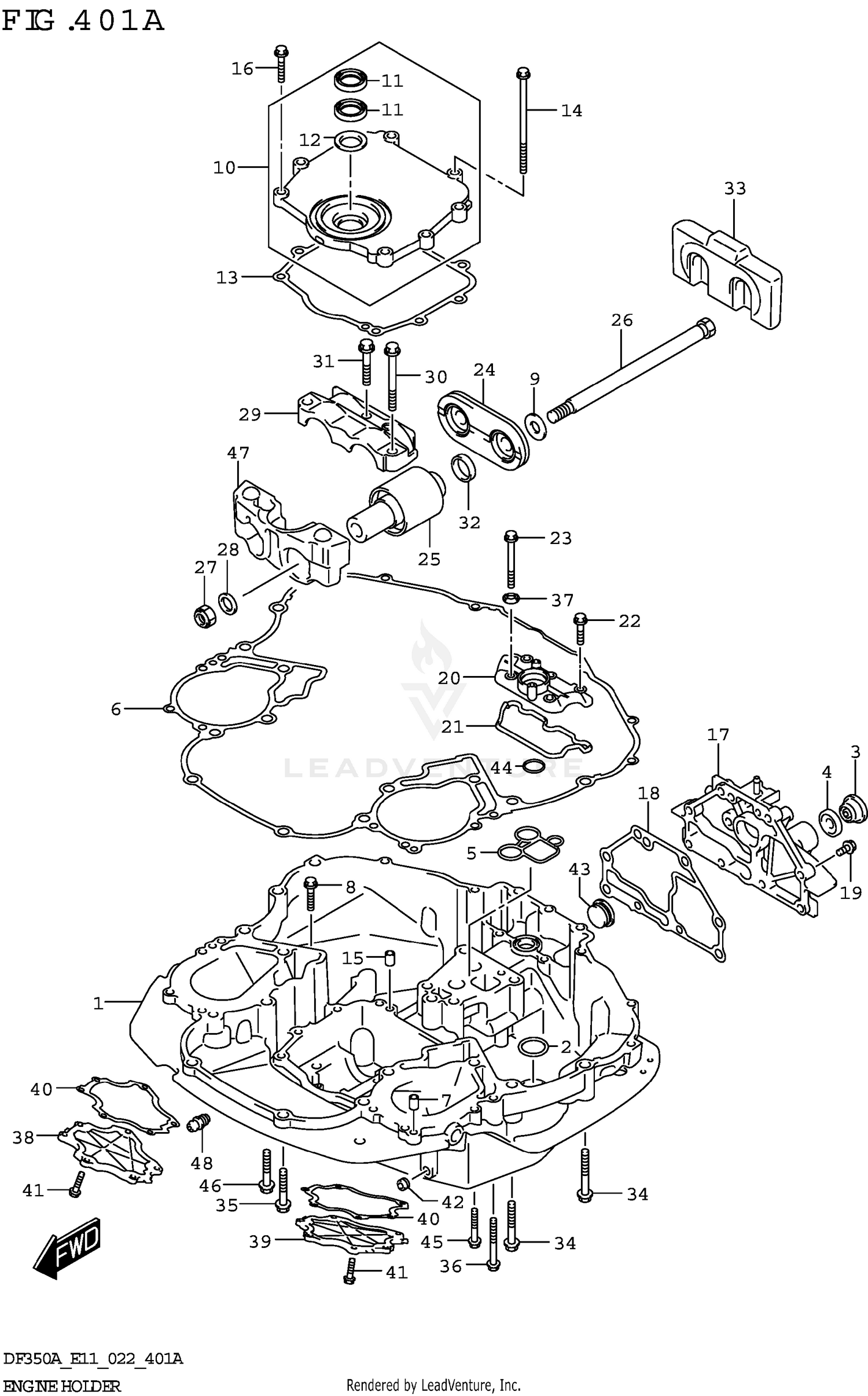 ENGINE HOLDER