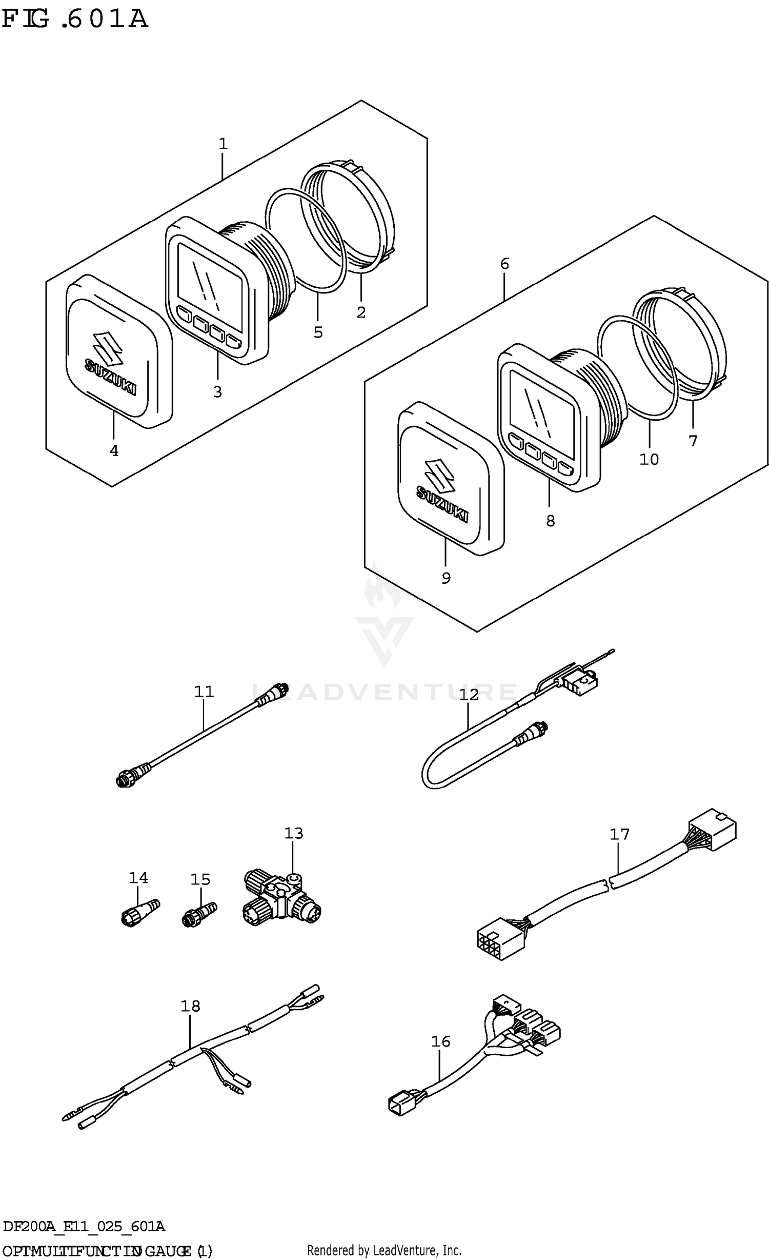 OPT:MULTI FUNCTION GAUGE (1) (E40)
