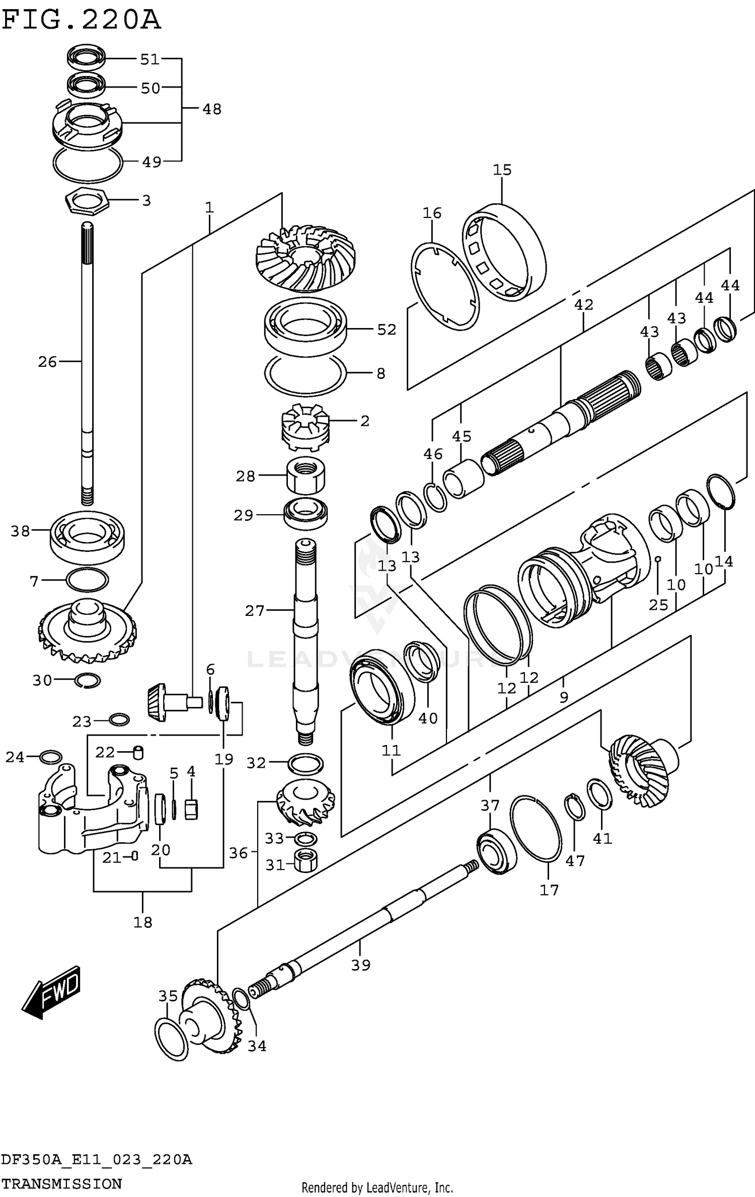 TRANSMISSION (020 021 022)