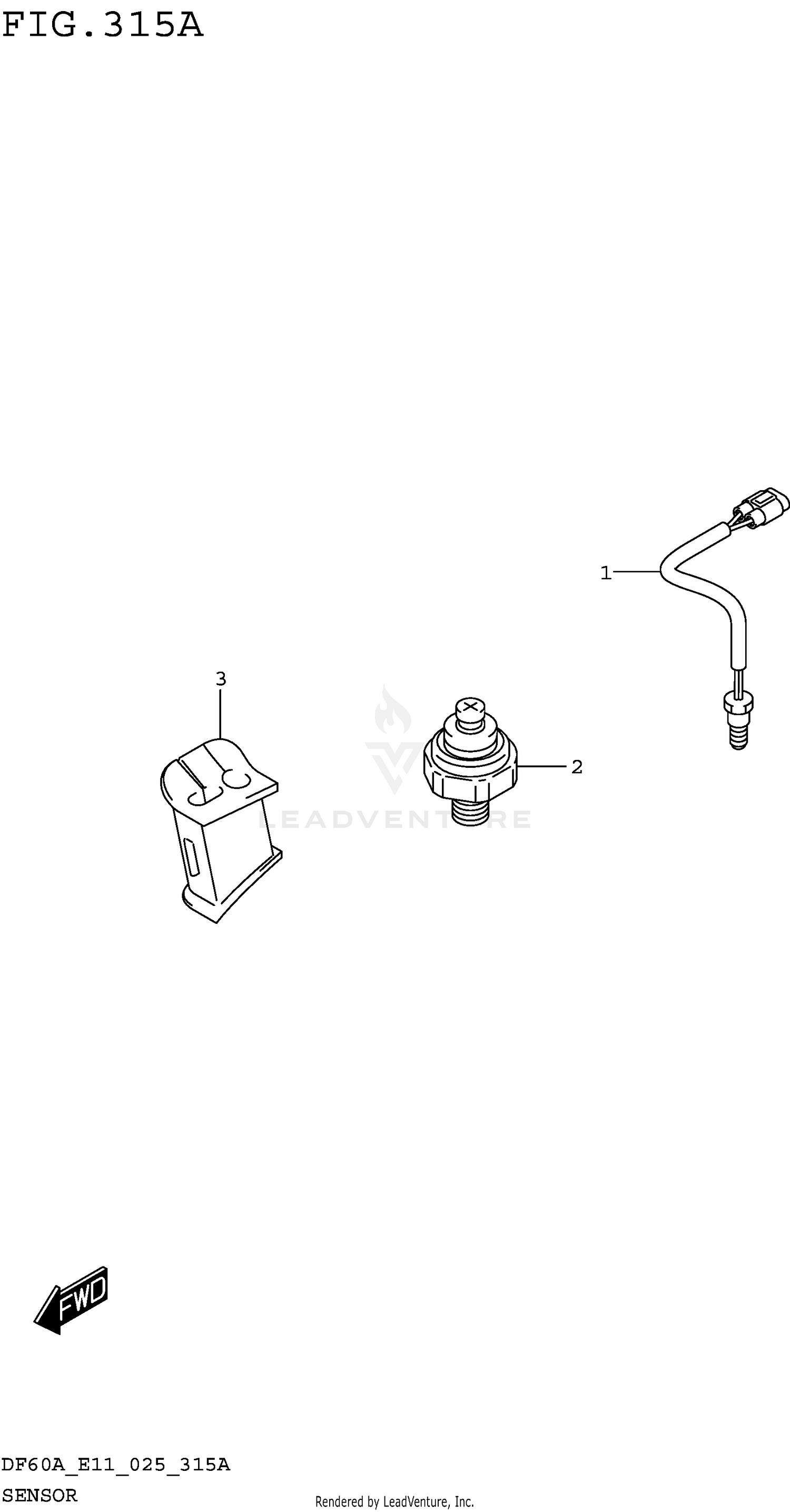SENSOR (DF40AQH DF60AQH)