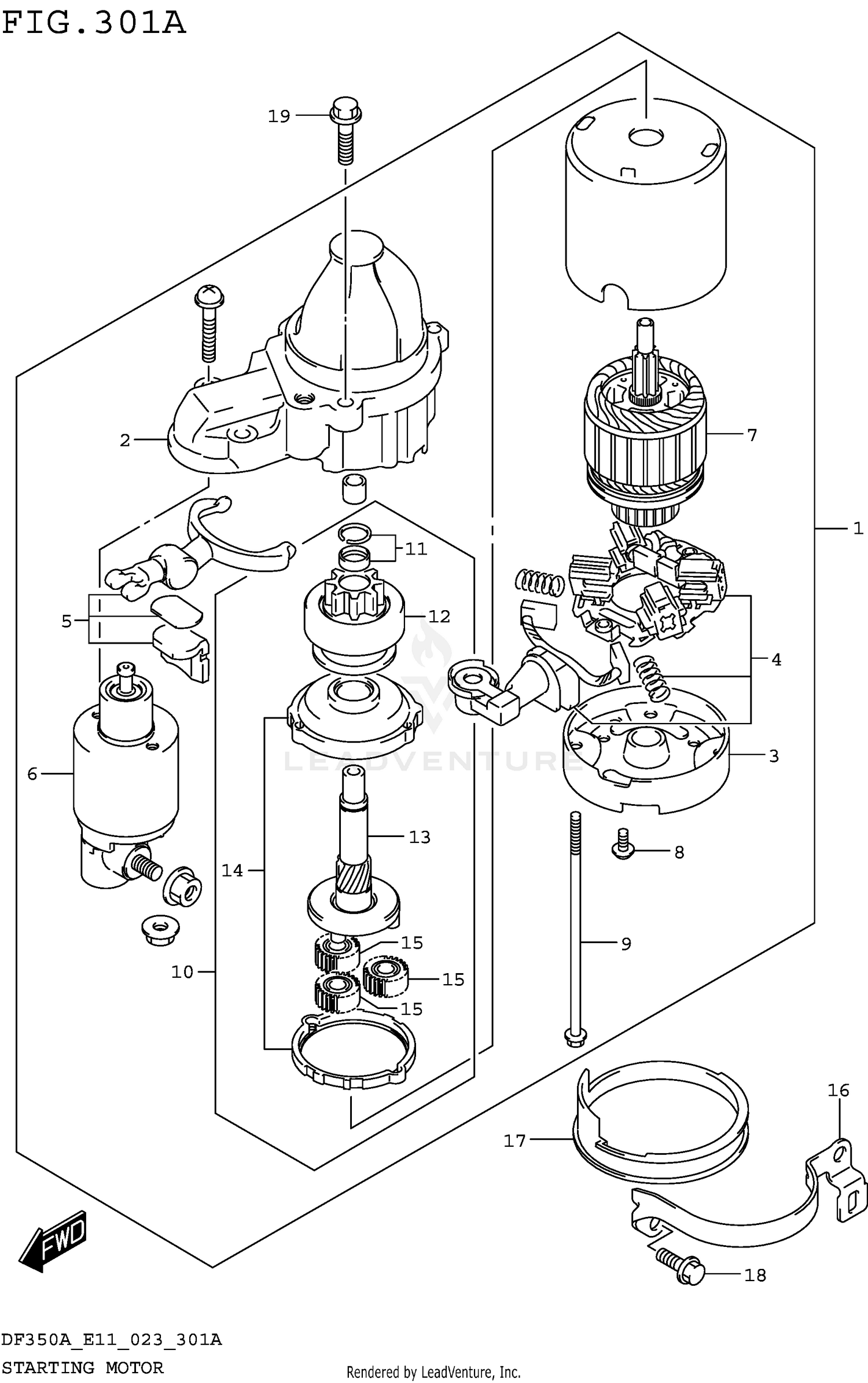 STARTING MOTOR