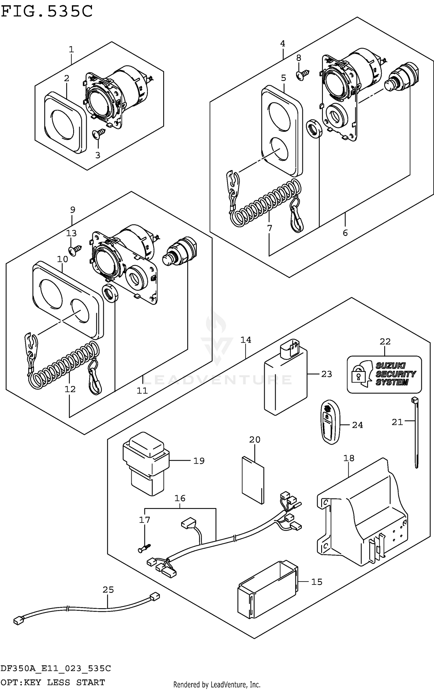 OPT:KEY LESS START (022 023)