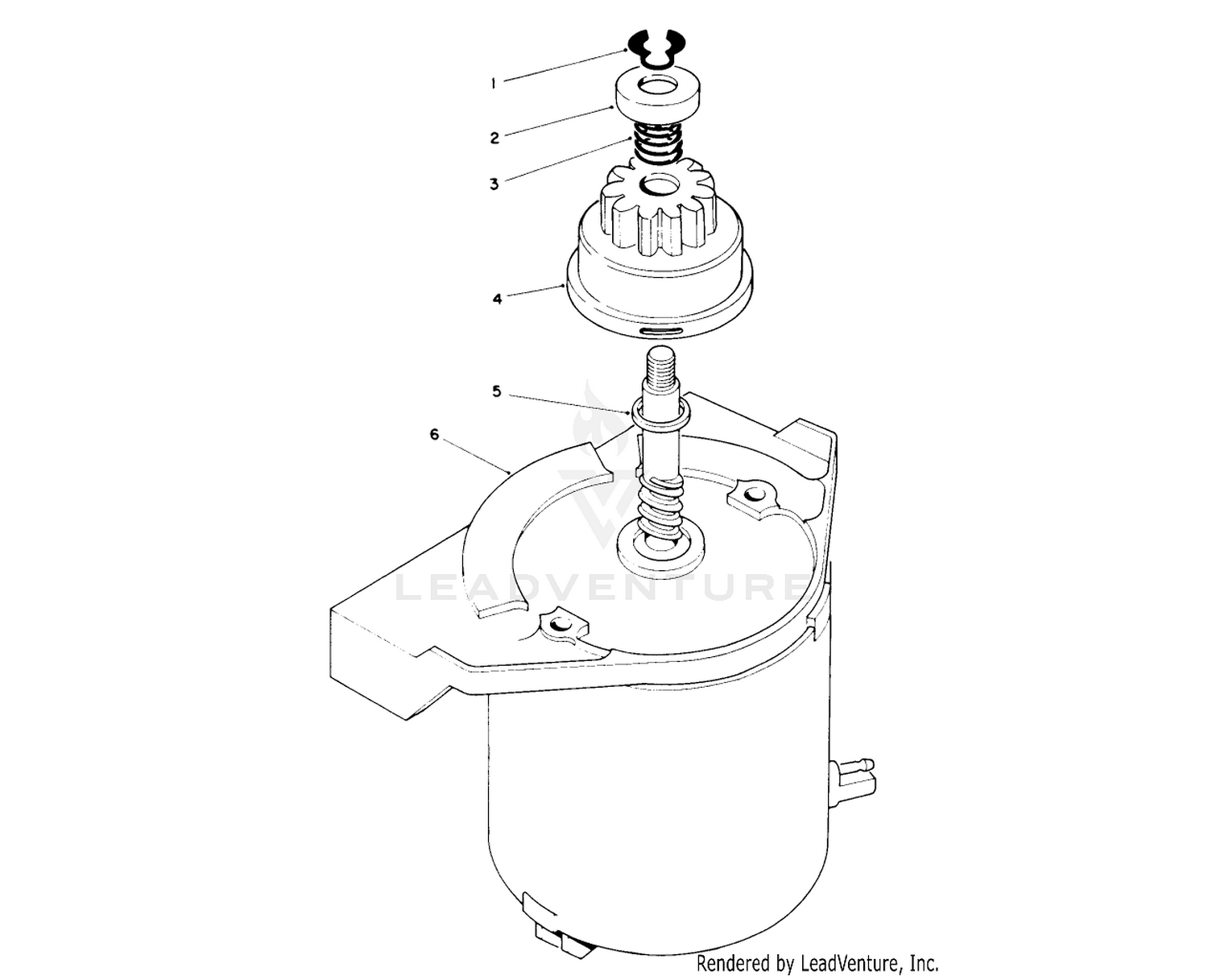 Starter Motor Assembly