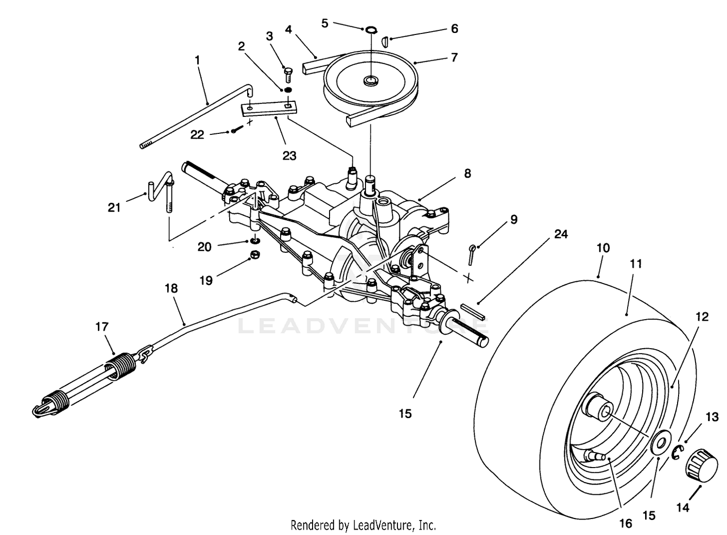 Rear Axle Assembly