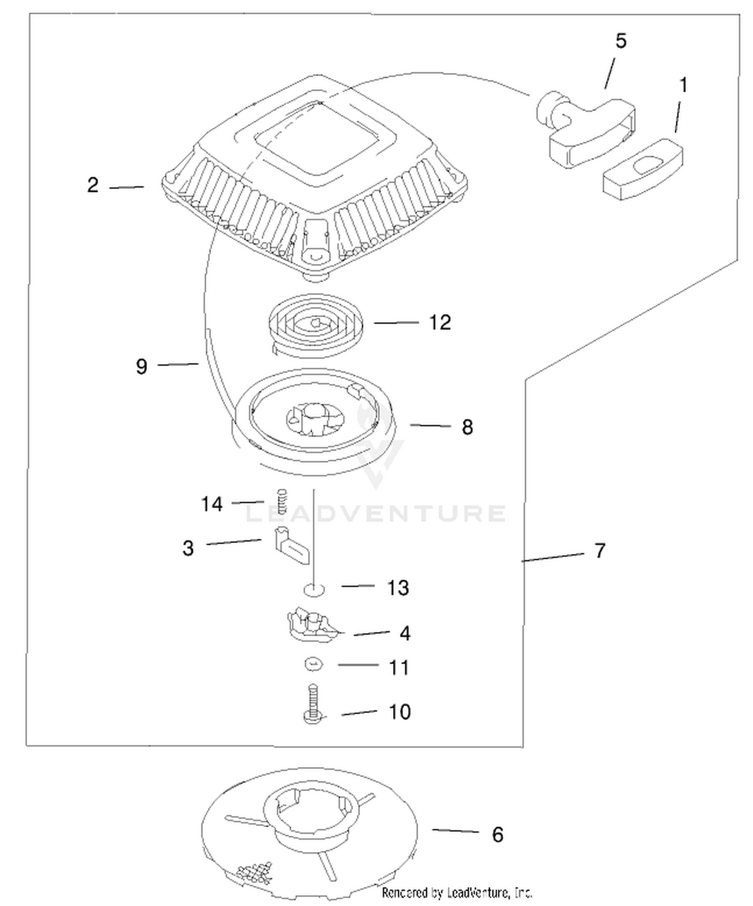 Recoil Starter Assembly