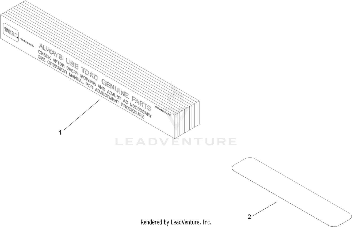 Miscellaneous Parts Assembly