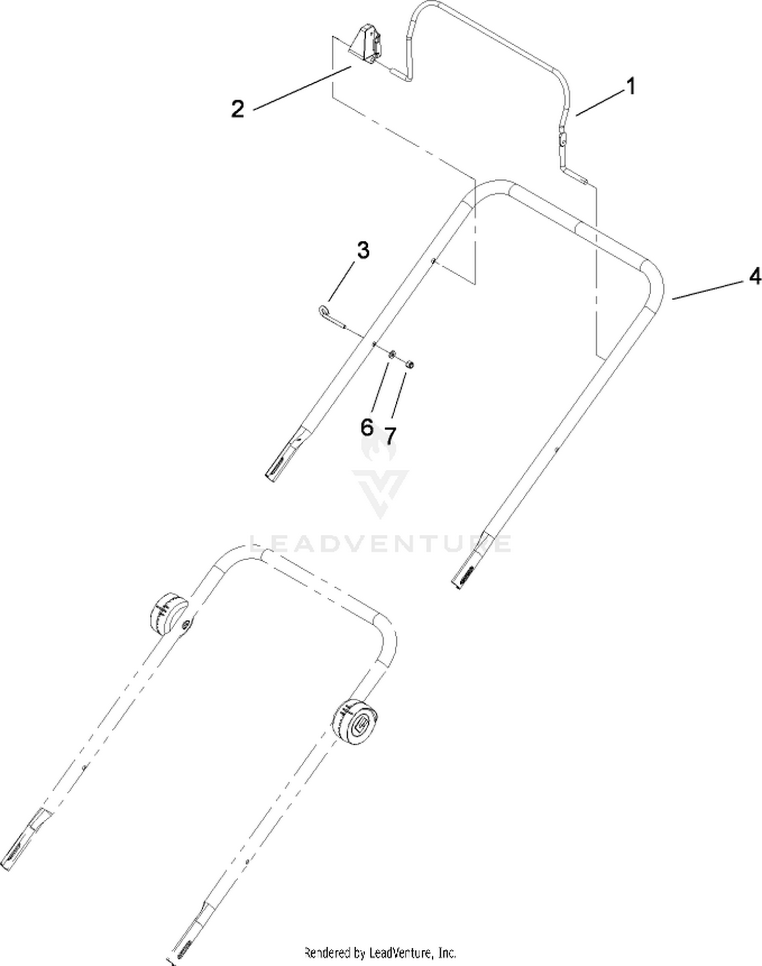 Upper Handle Assembly