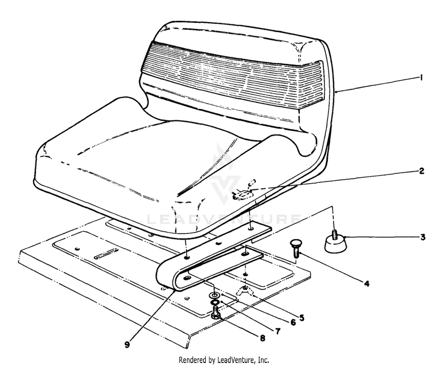 Standard Seat Kit Model No. 30746 (optional)
