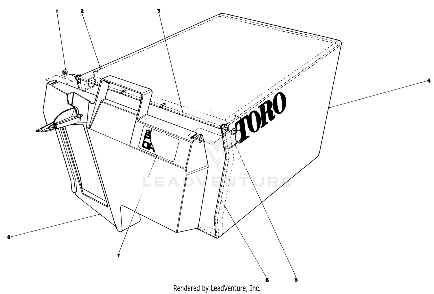 Grass Bag Assembly