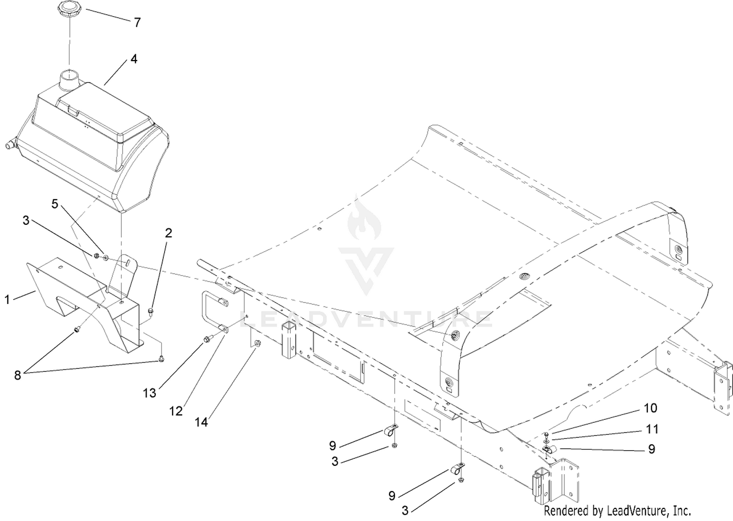 Fresh Water Tank Assembly