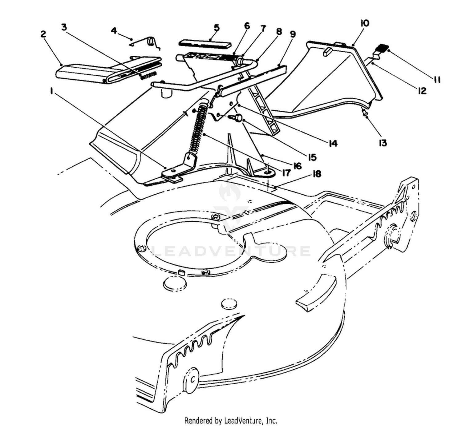 Recycler Bagging Kit Model No. 59174 (optional)