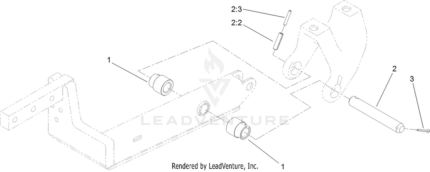 Pivot Pin and Spacer Assembly