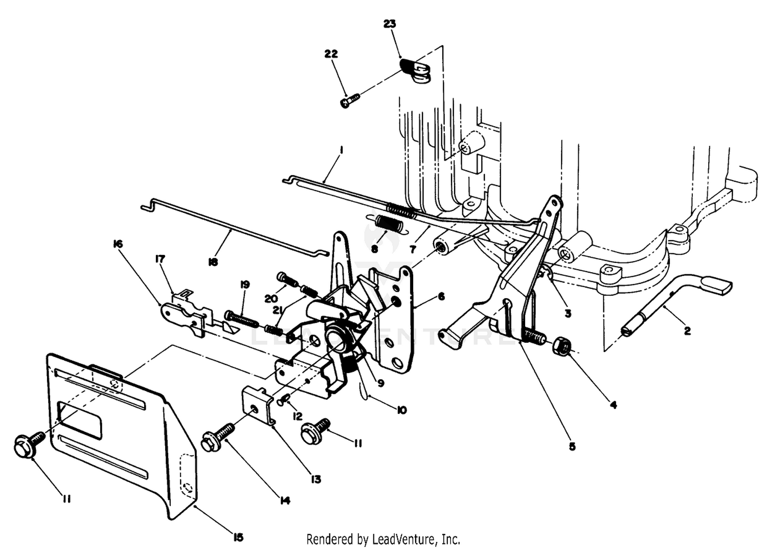 Governor Assembly (model No. Vmg6)