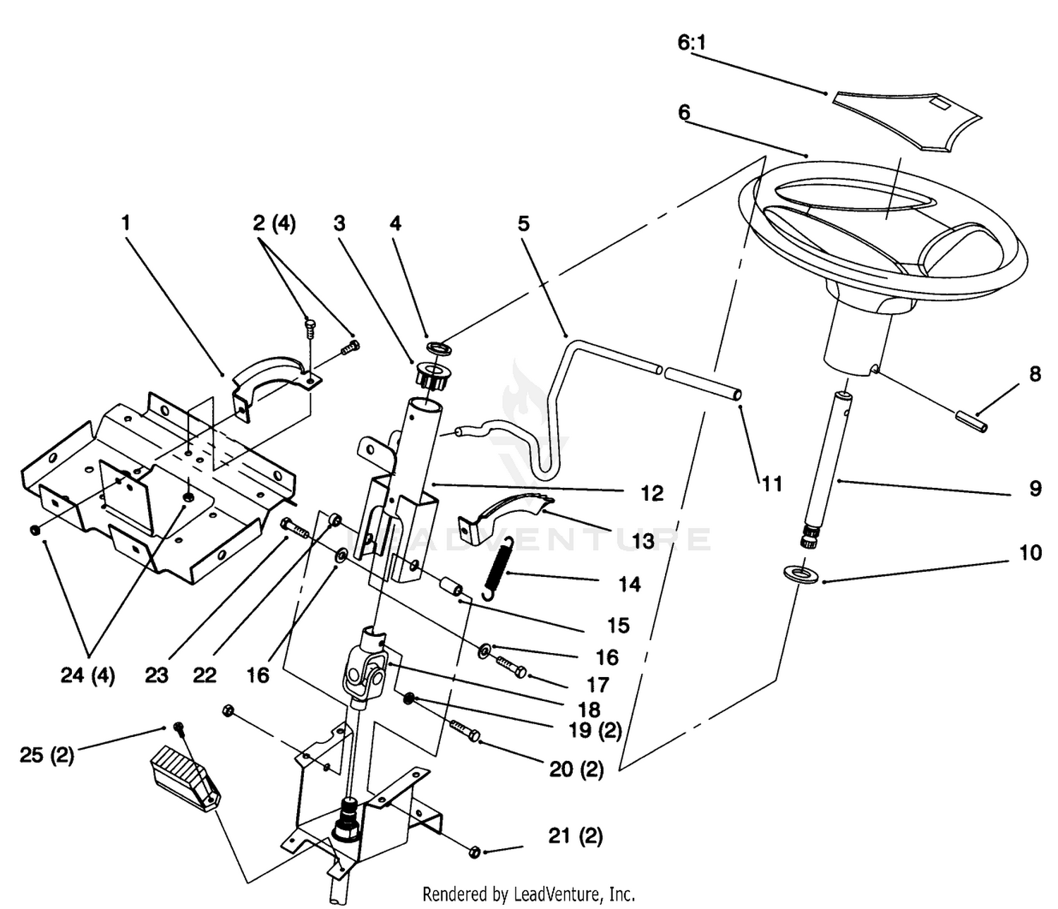 Steering Wheel And Tilt