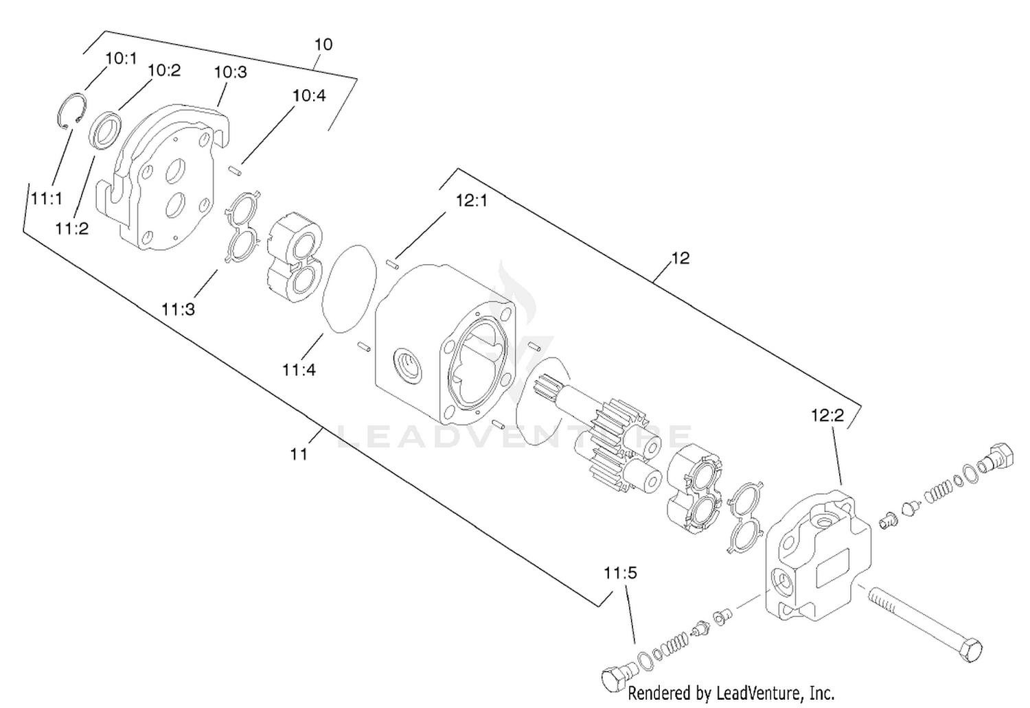 Hydraulic Motor Assembly No. 98-9999