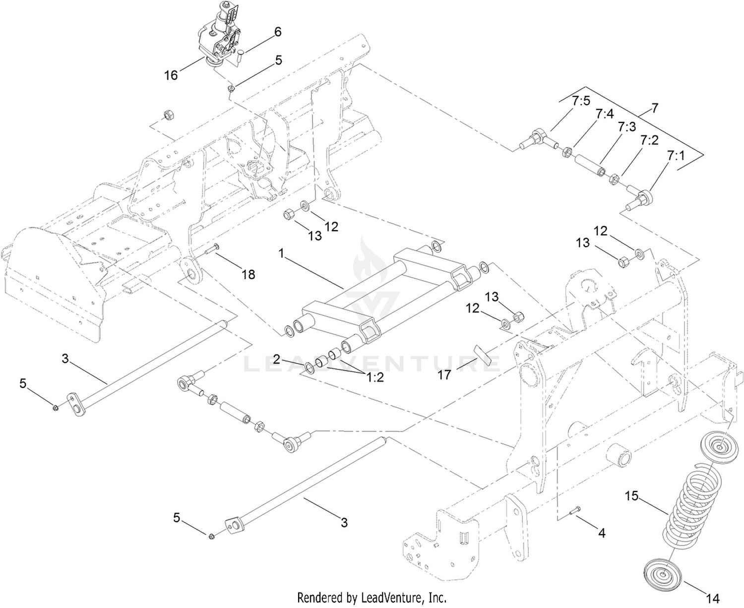 Right Hand H-Frame Assembly