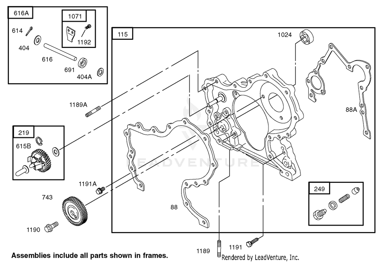 Gear Housing Assembly