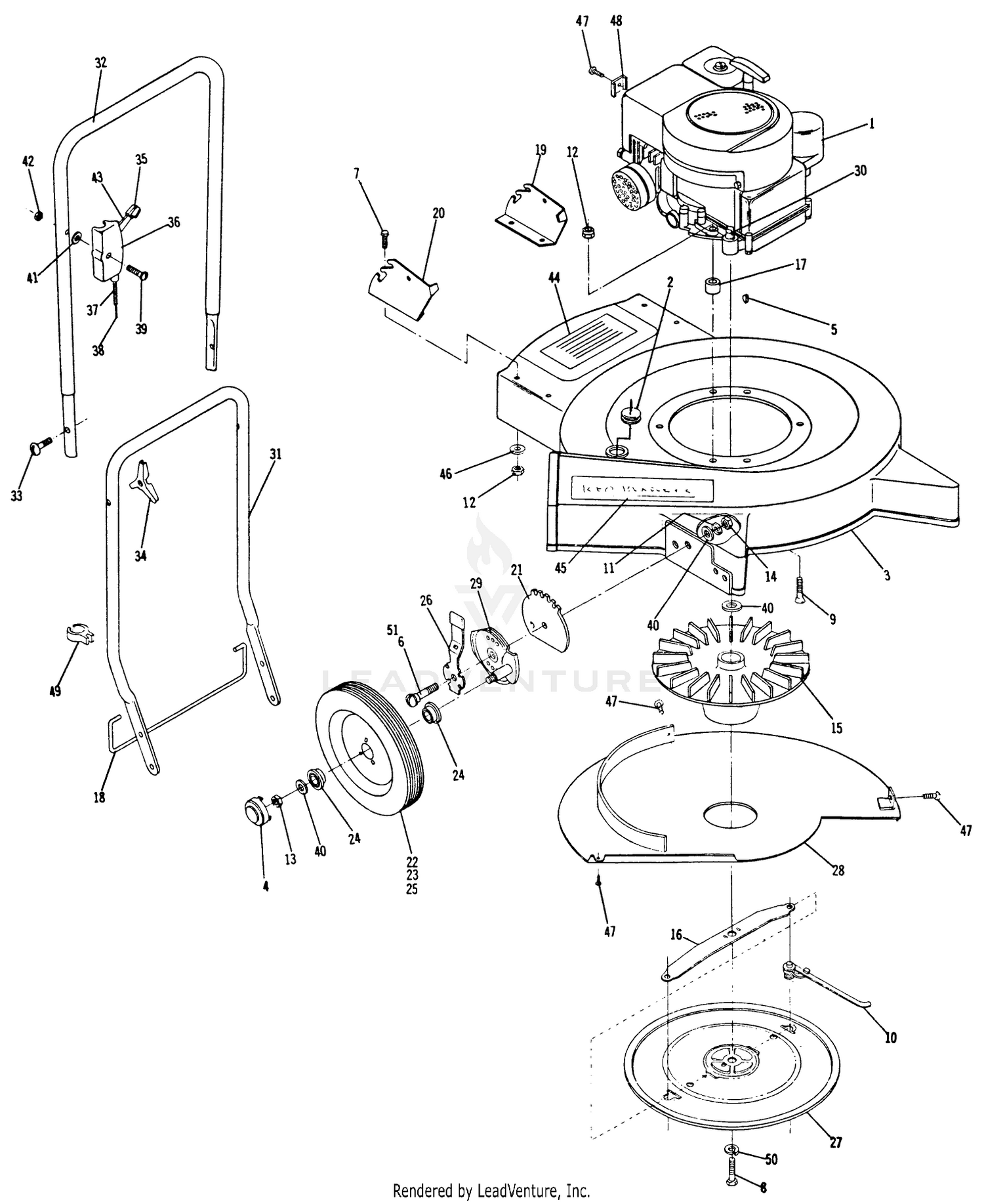 Parts List For Model 3-0200