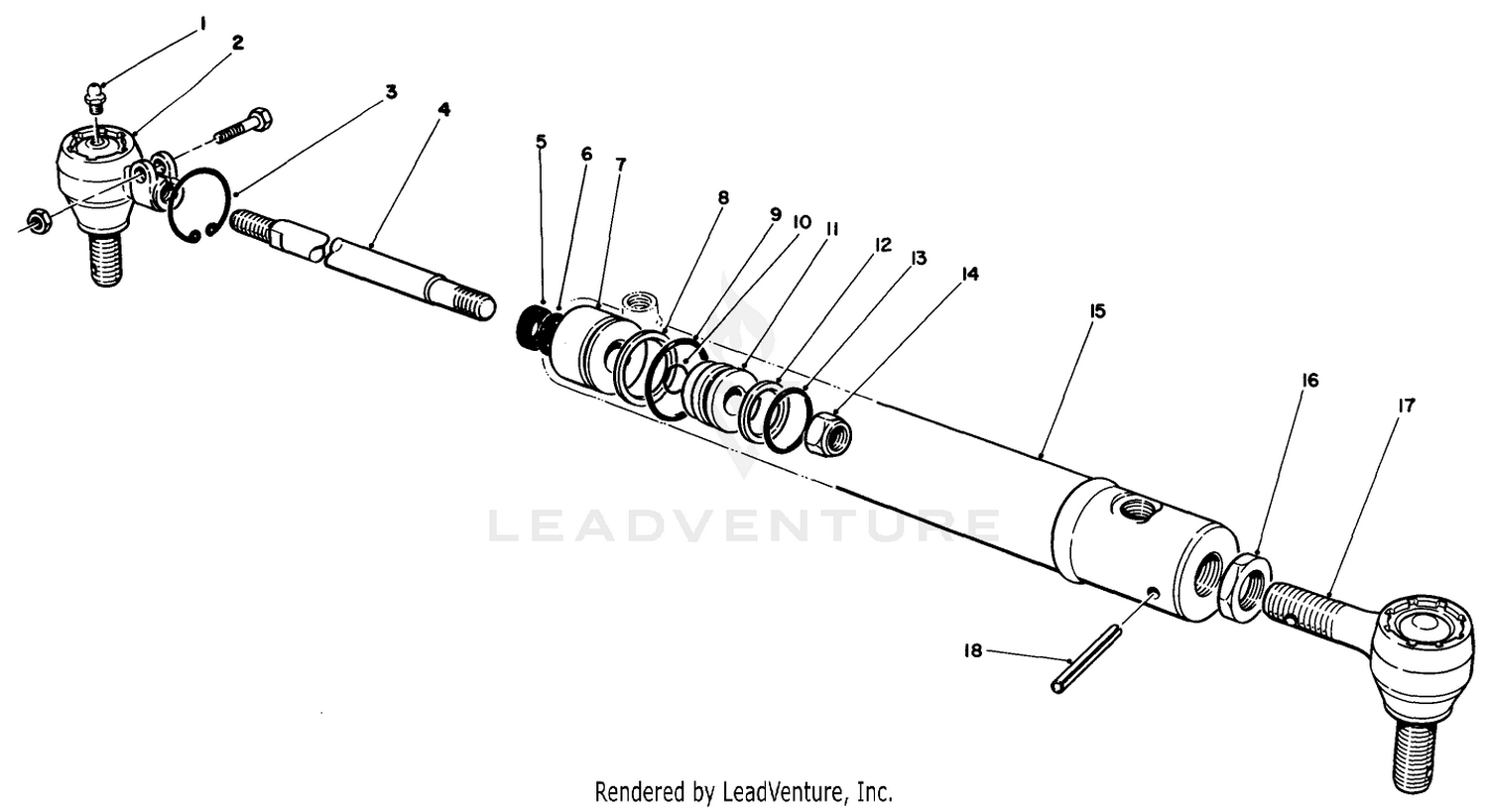 Hydraulic Steering Cylinder