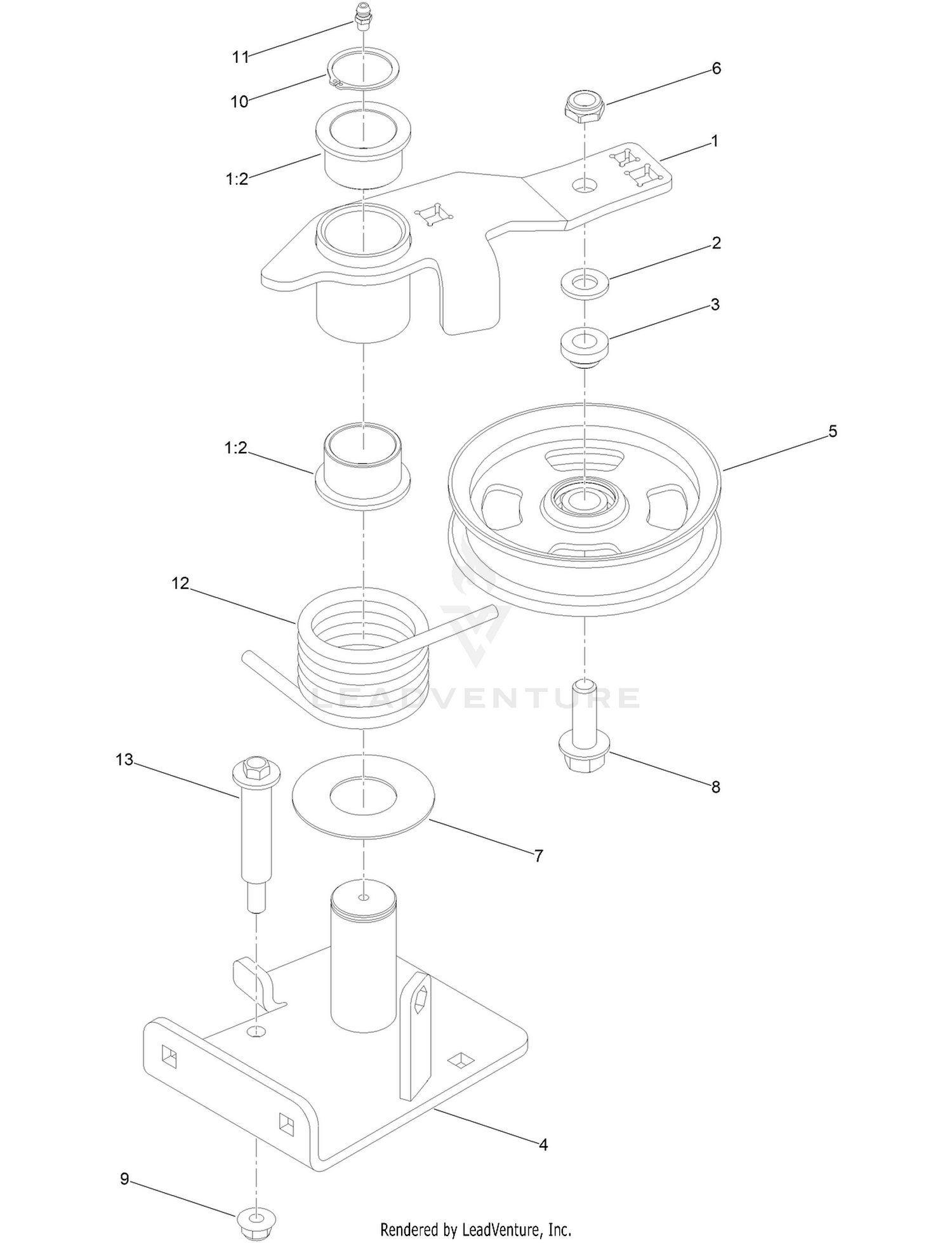 Tensioner Assembly No. 161-5070