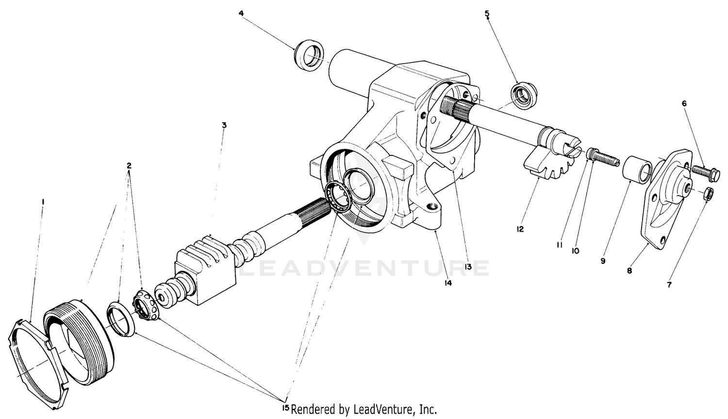Steering Gear Assembly No. 41-8820