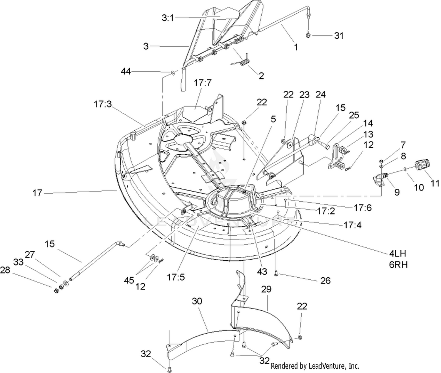 38in Deck Assembly