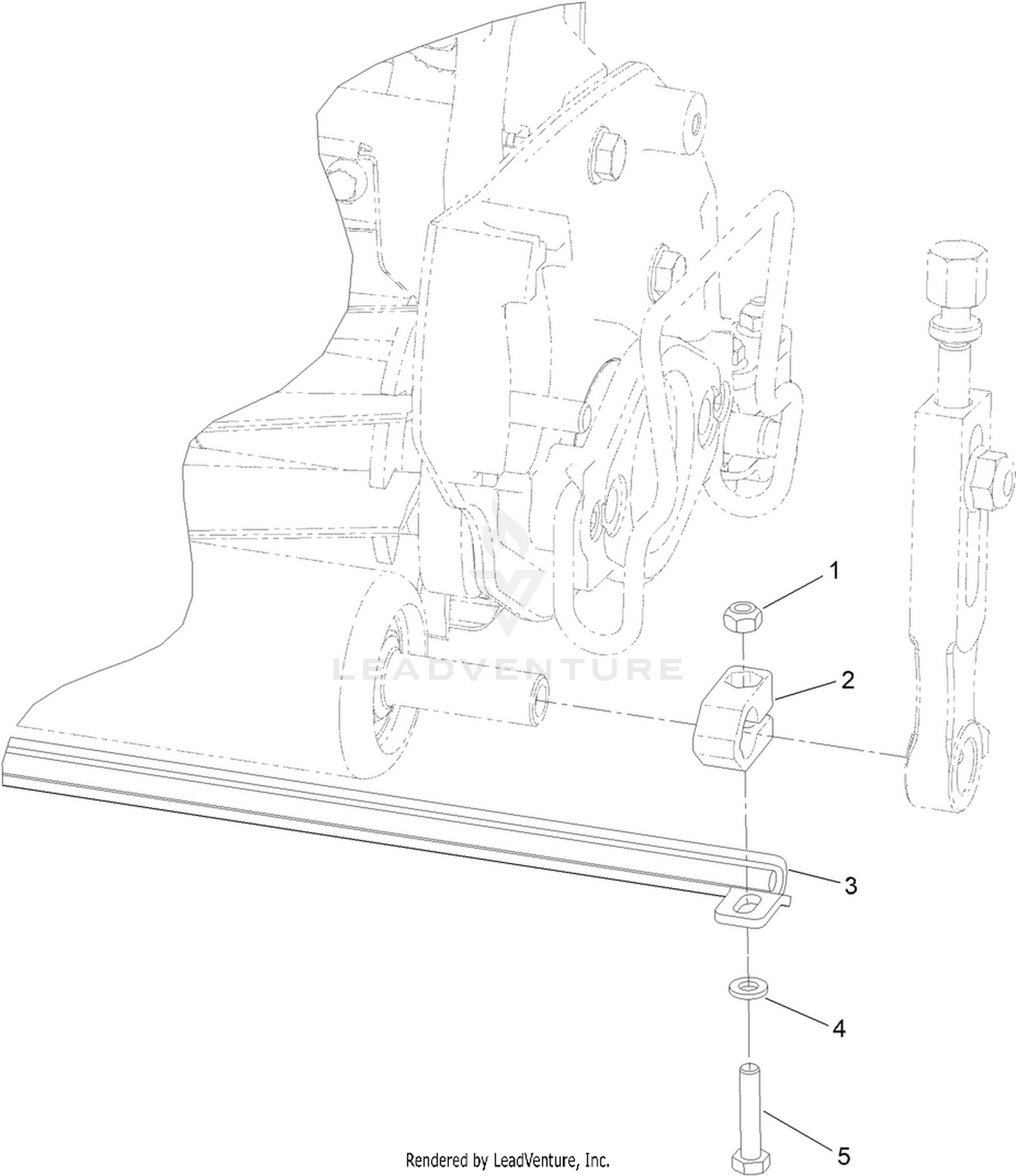 Full Front Scraper Kit Assembly No. 147-1382
