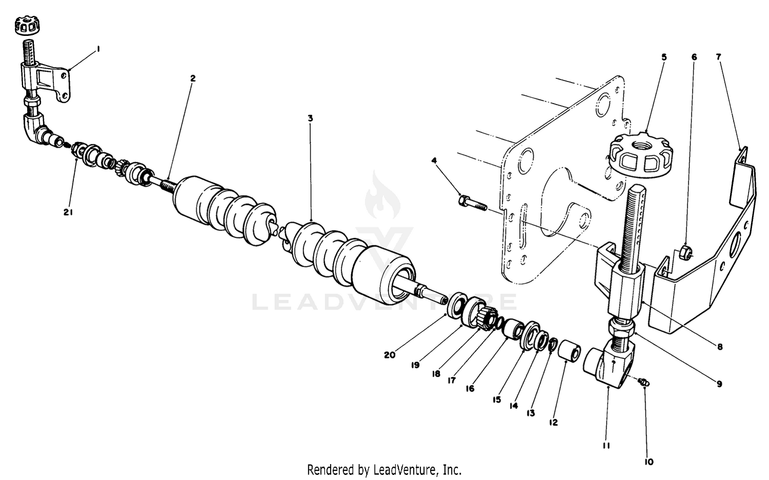 Wiehle Roller Kit Model No. 03740 (optional)