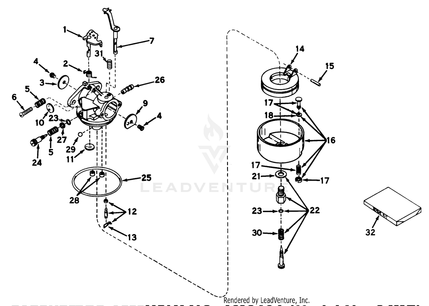 Carburetor Assembly No. 631063a (model No. 04117)