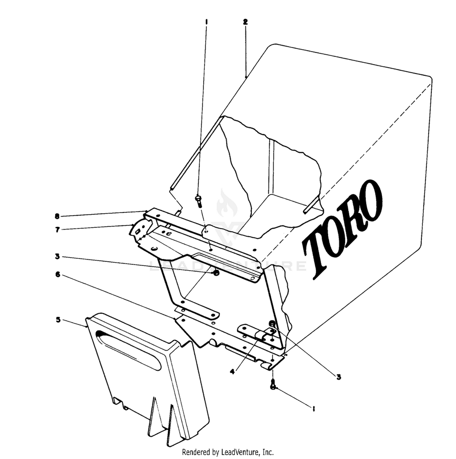 Grass Bag Assembly