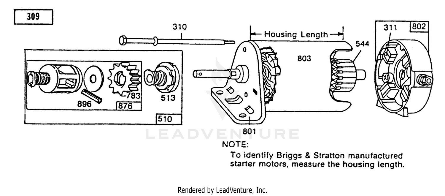 Starter-Briggs  Stratton