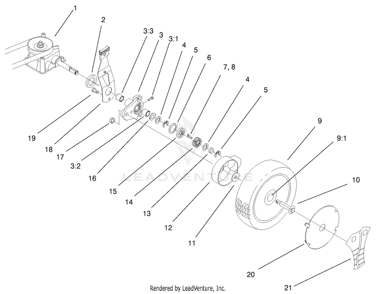 Rear Axle Assembly
