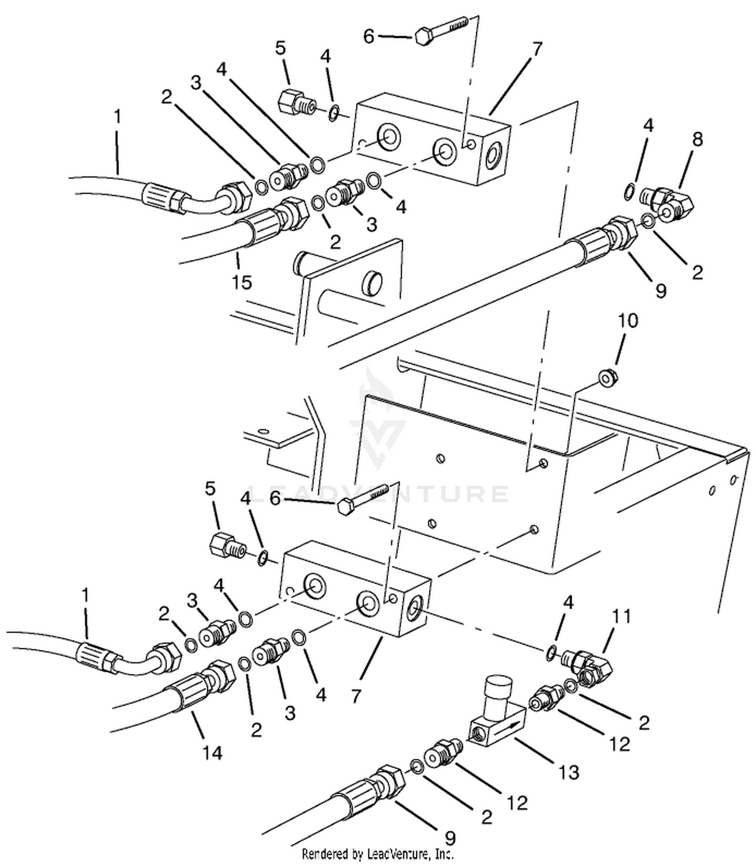 Rear Hydraulic Manifolds