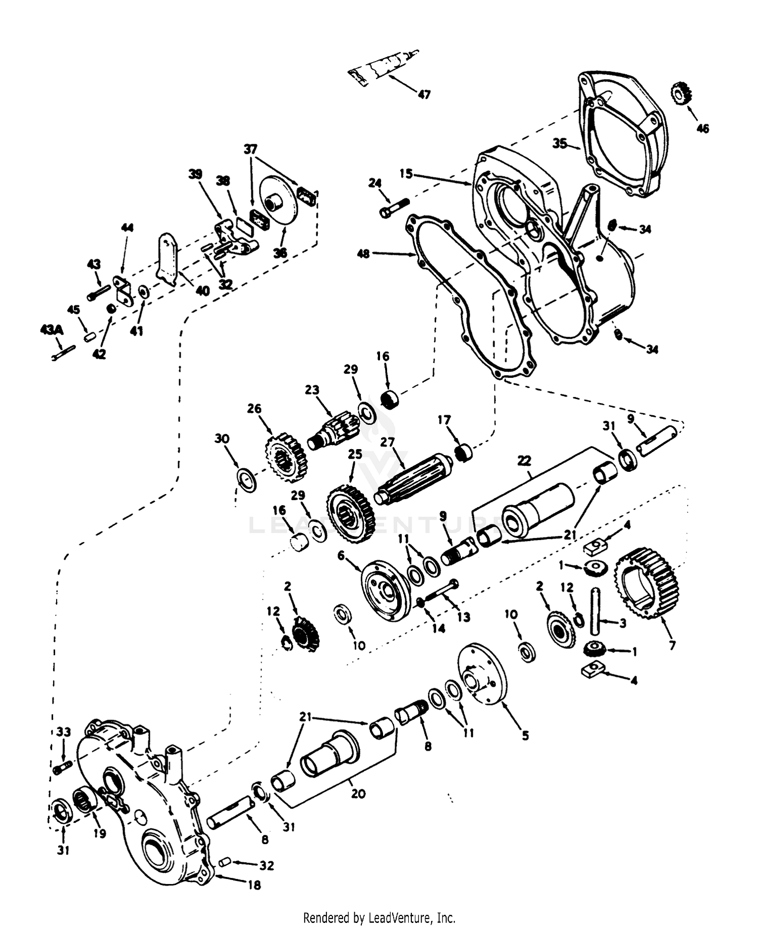 Differential Assembly No. 1310-001a